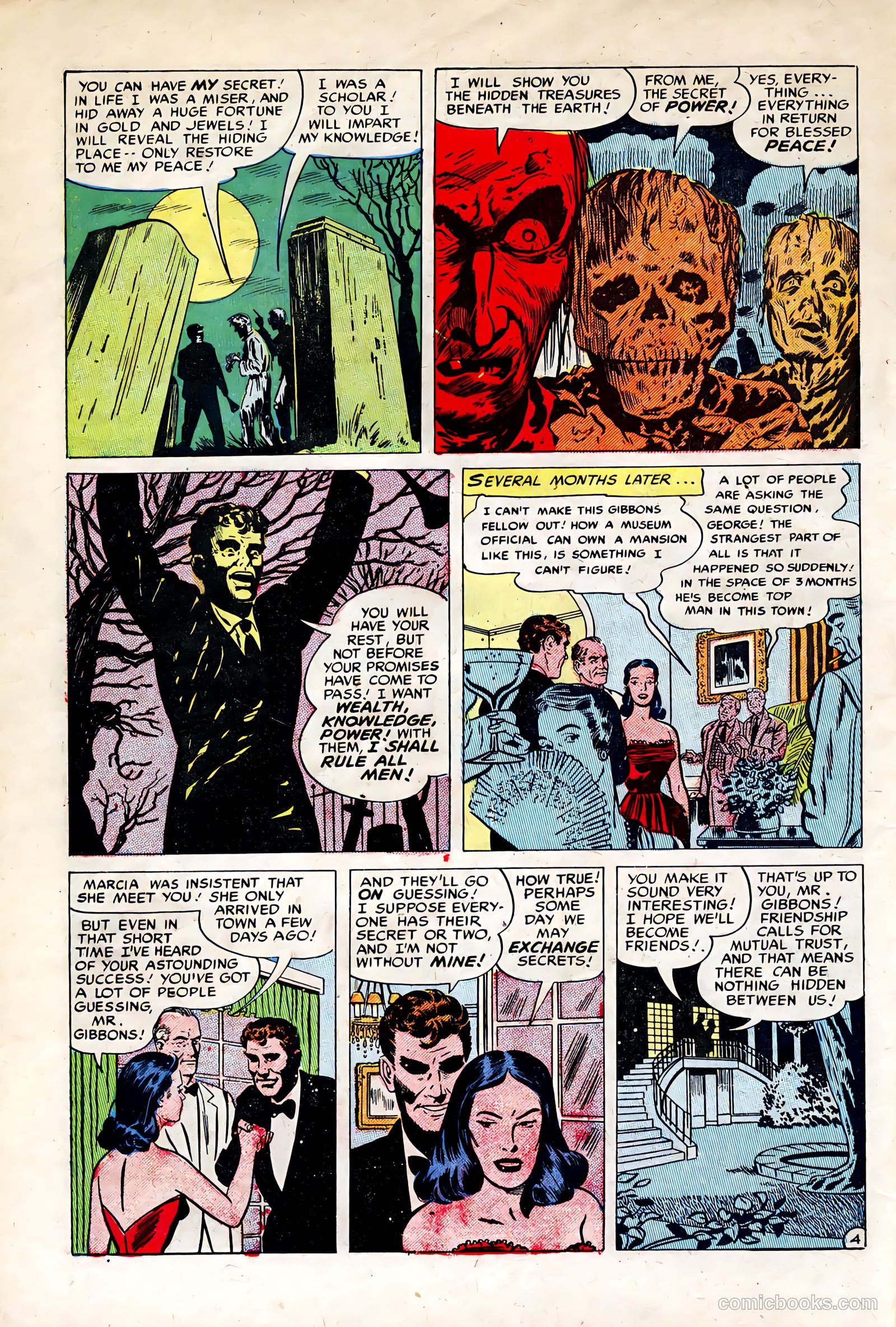 Out of the Night #21 (1953) — page 6 of 36