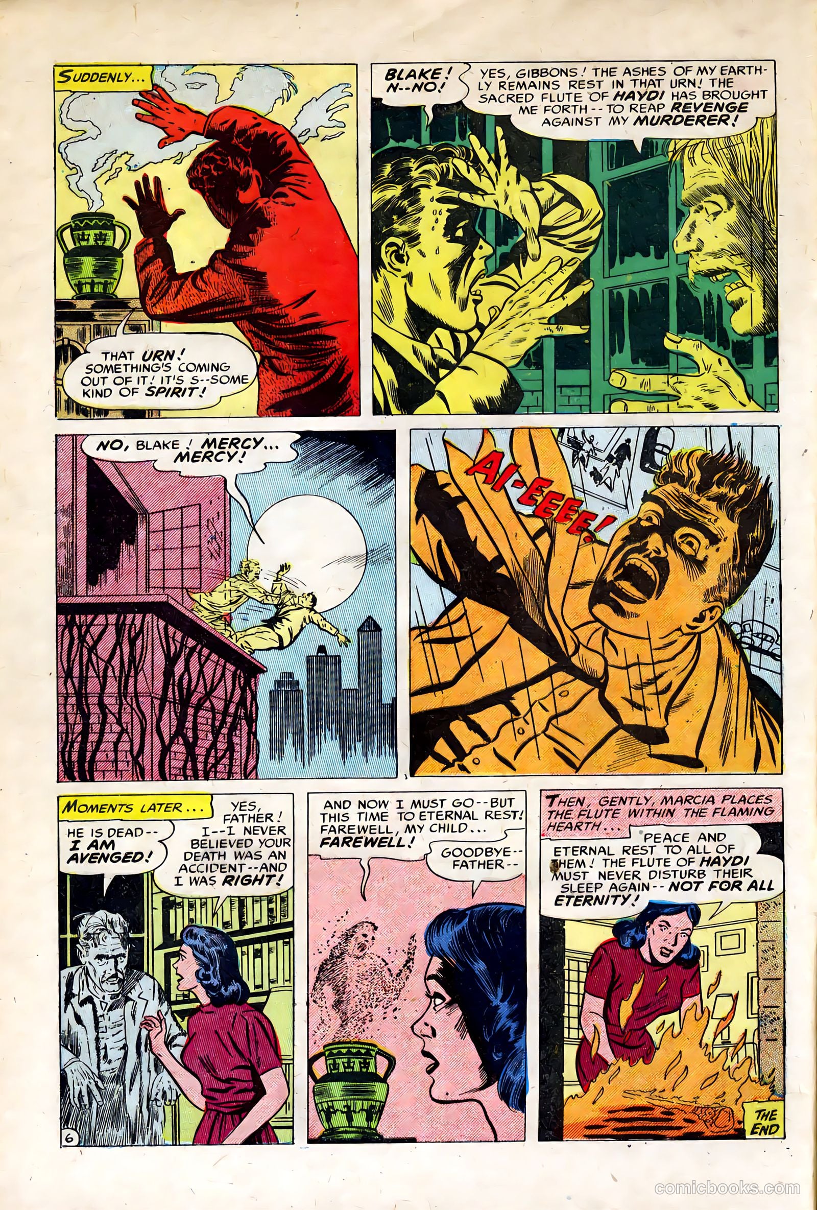Out of the Night #21 (1953) — page 8 of 36