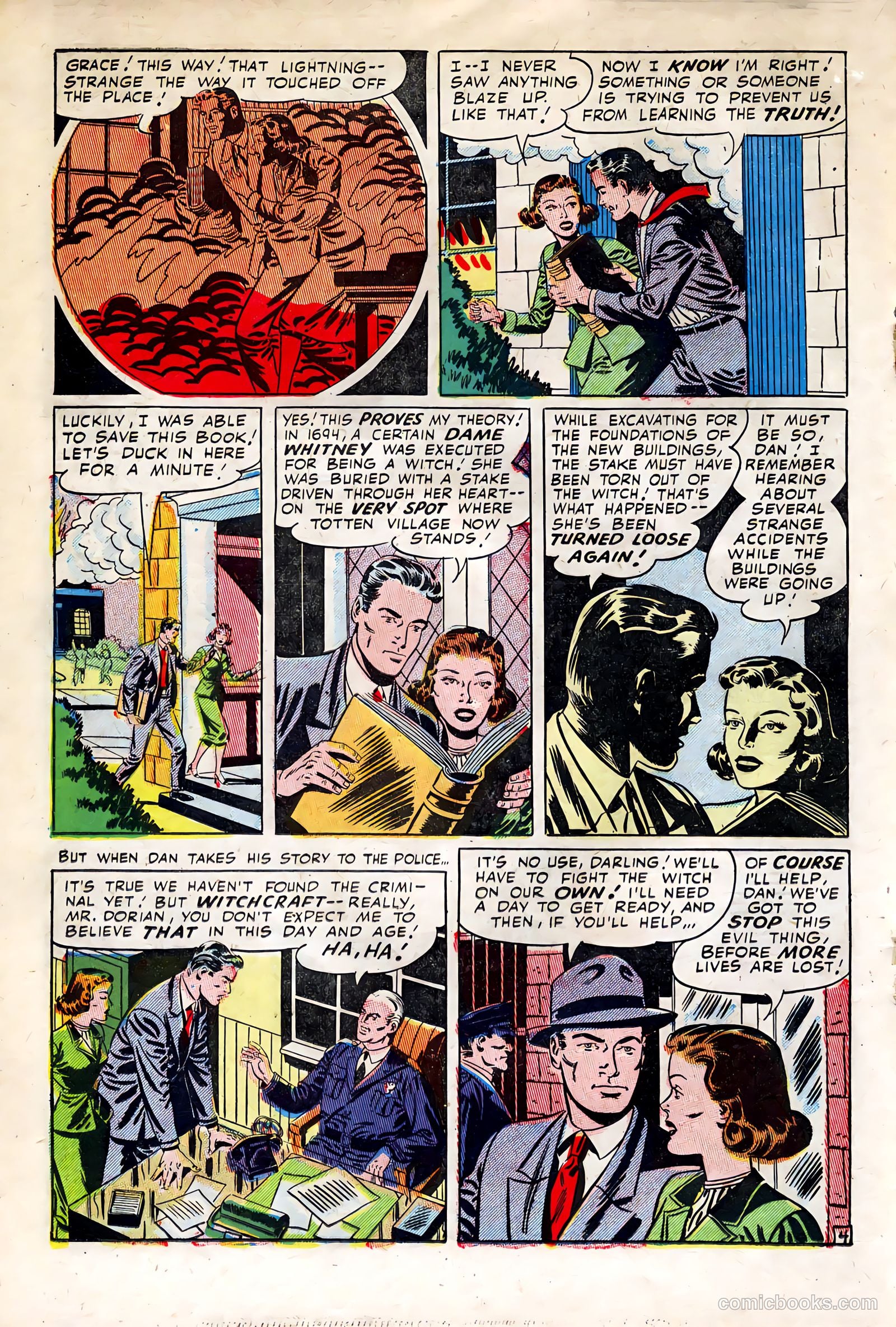 Out of the Night #21 (1953) — page 18 of 36