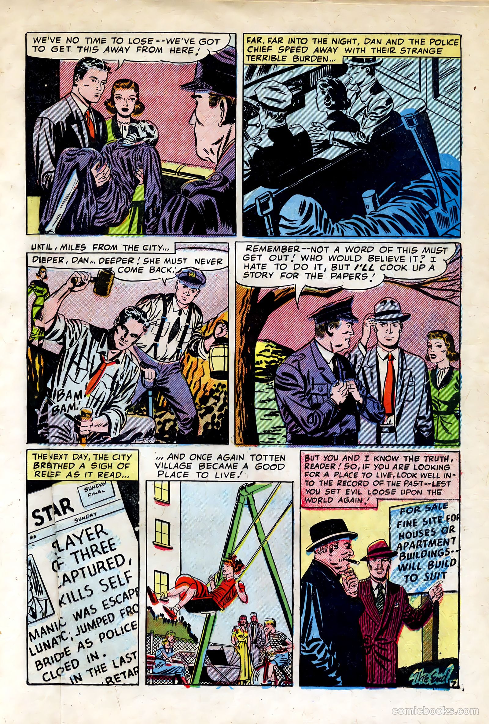 Out of the Night #21 (1953) — page 21 of 36