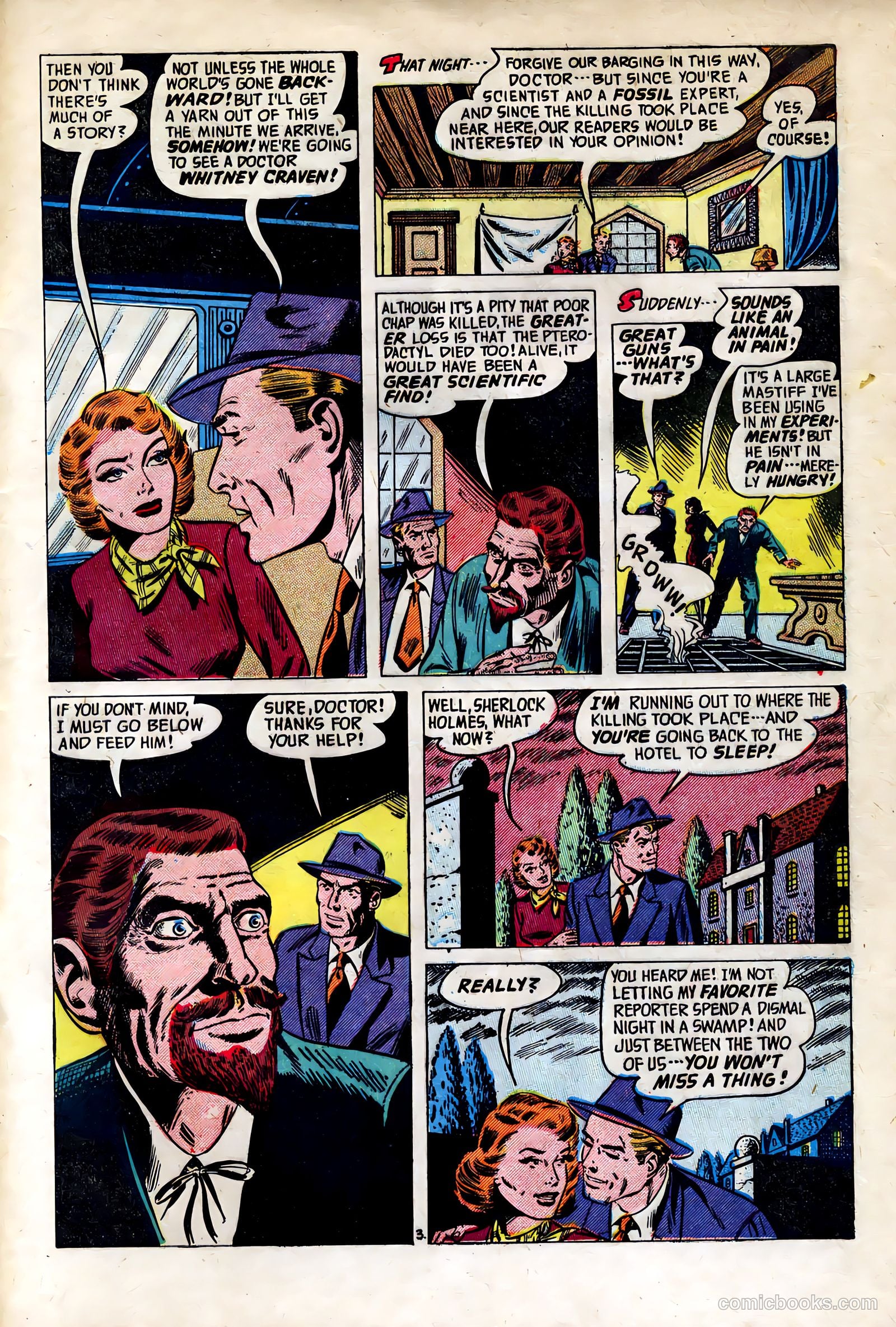 Out of the Night #21 (1953) — page 29 of 36