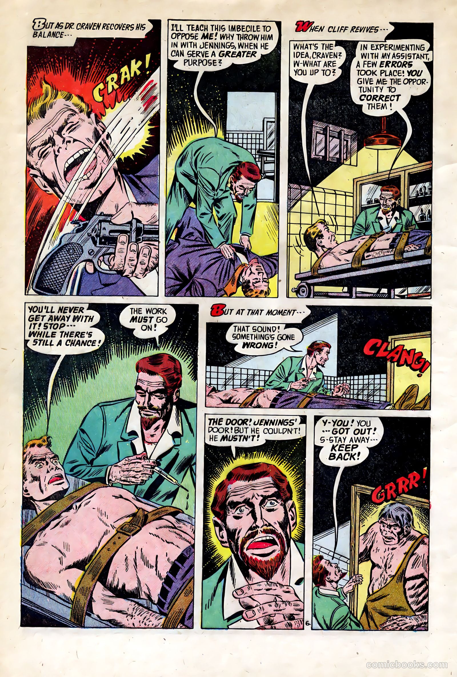 Out of the Night #21 (1953) — page 32 of 36
