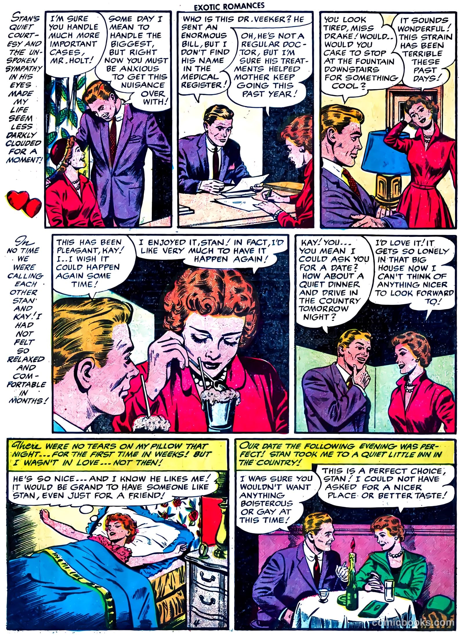 Exotic Romances #1 (1955) — page 5 of 33
