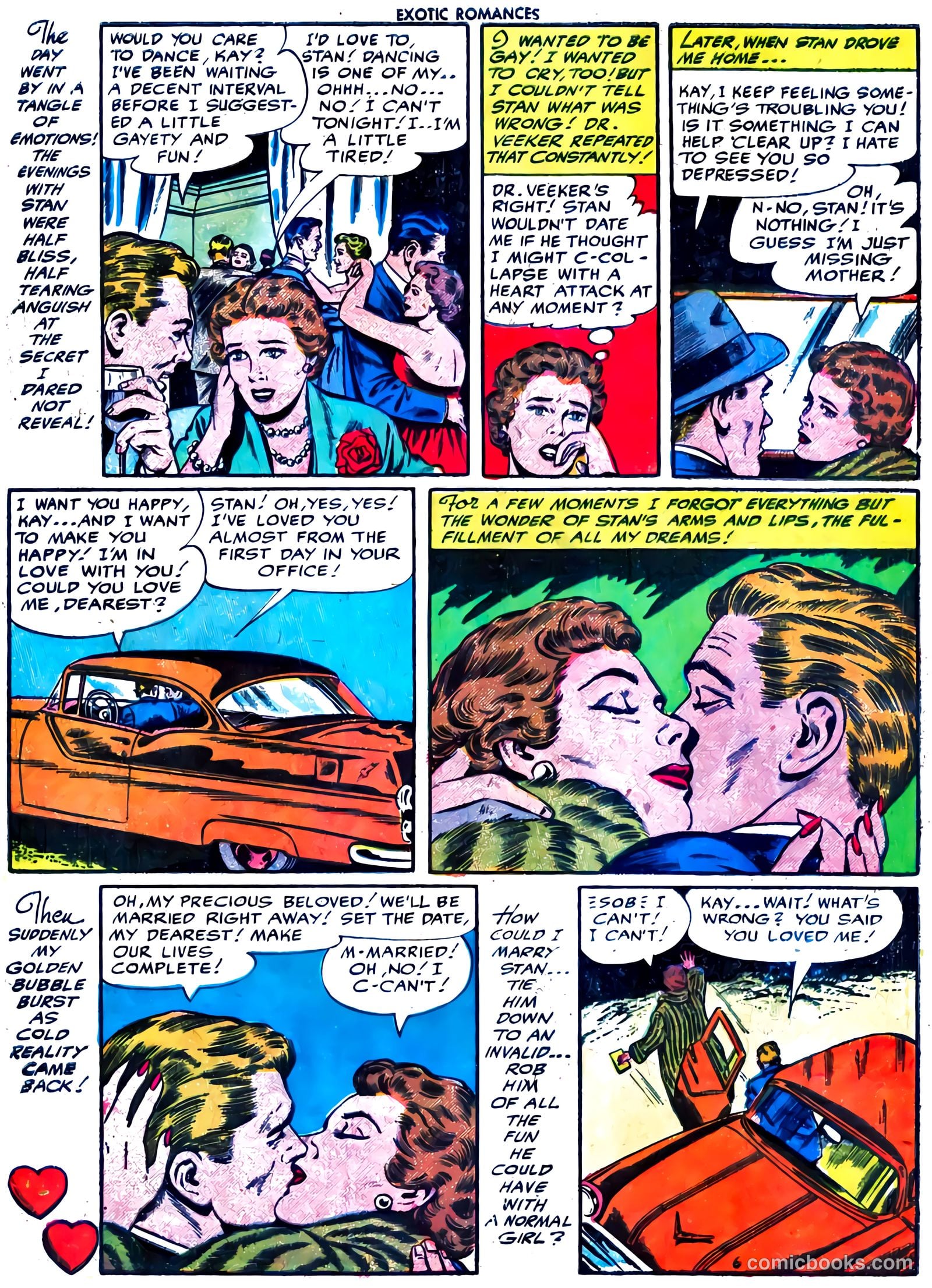 Exotic Romances #1 (1955) — page 7 of 33