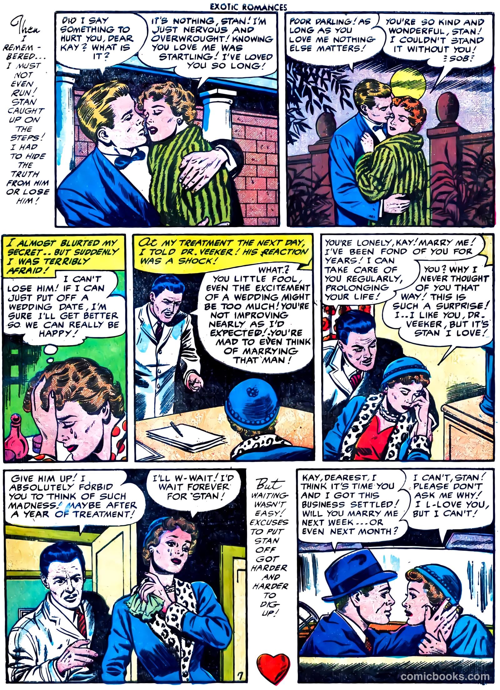 Exotic Romances #1 (1955) — page 8 of 33