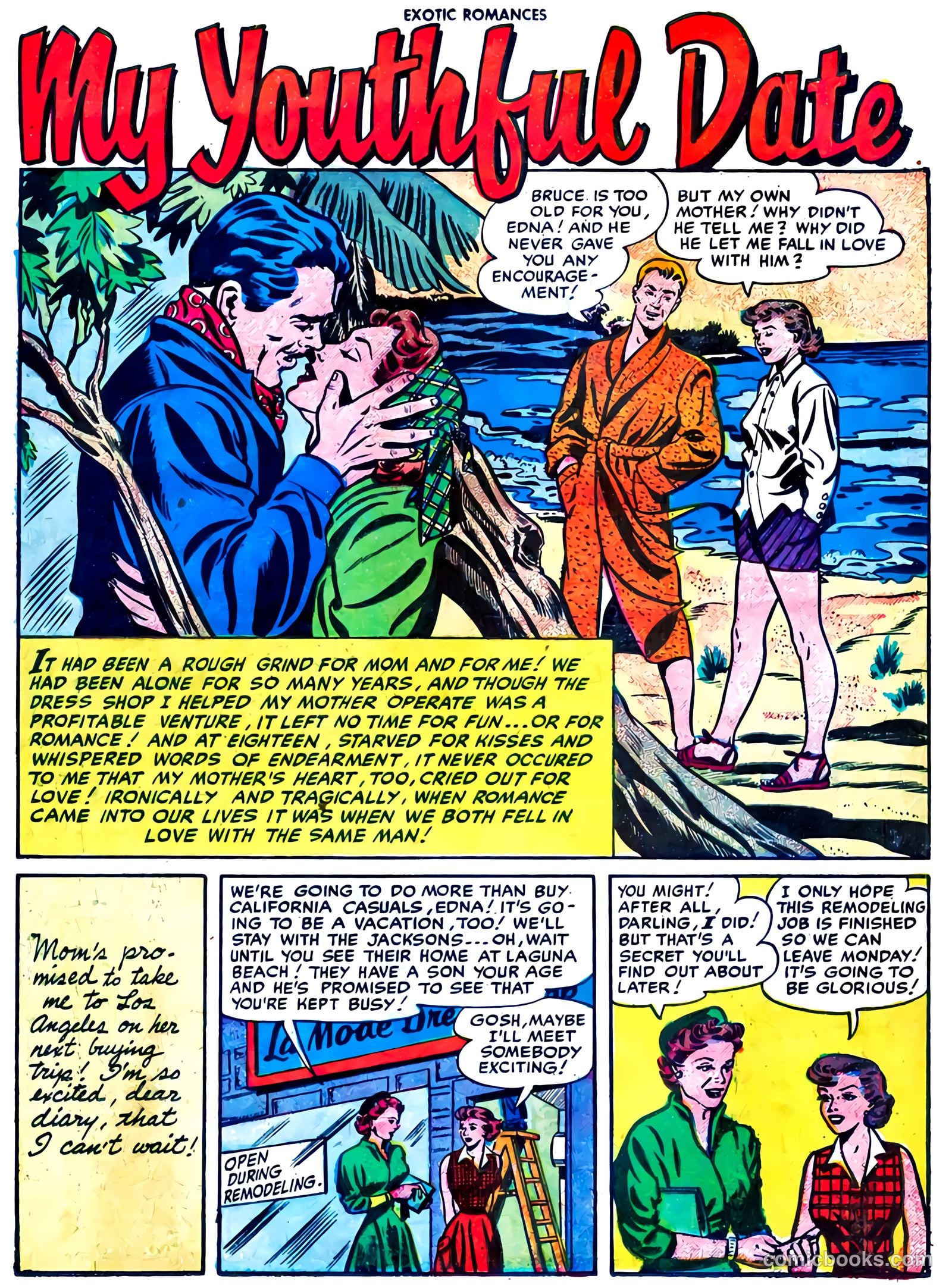 Exotic Romances #1 (1955) — page 17 of 33