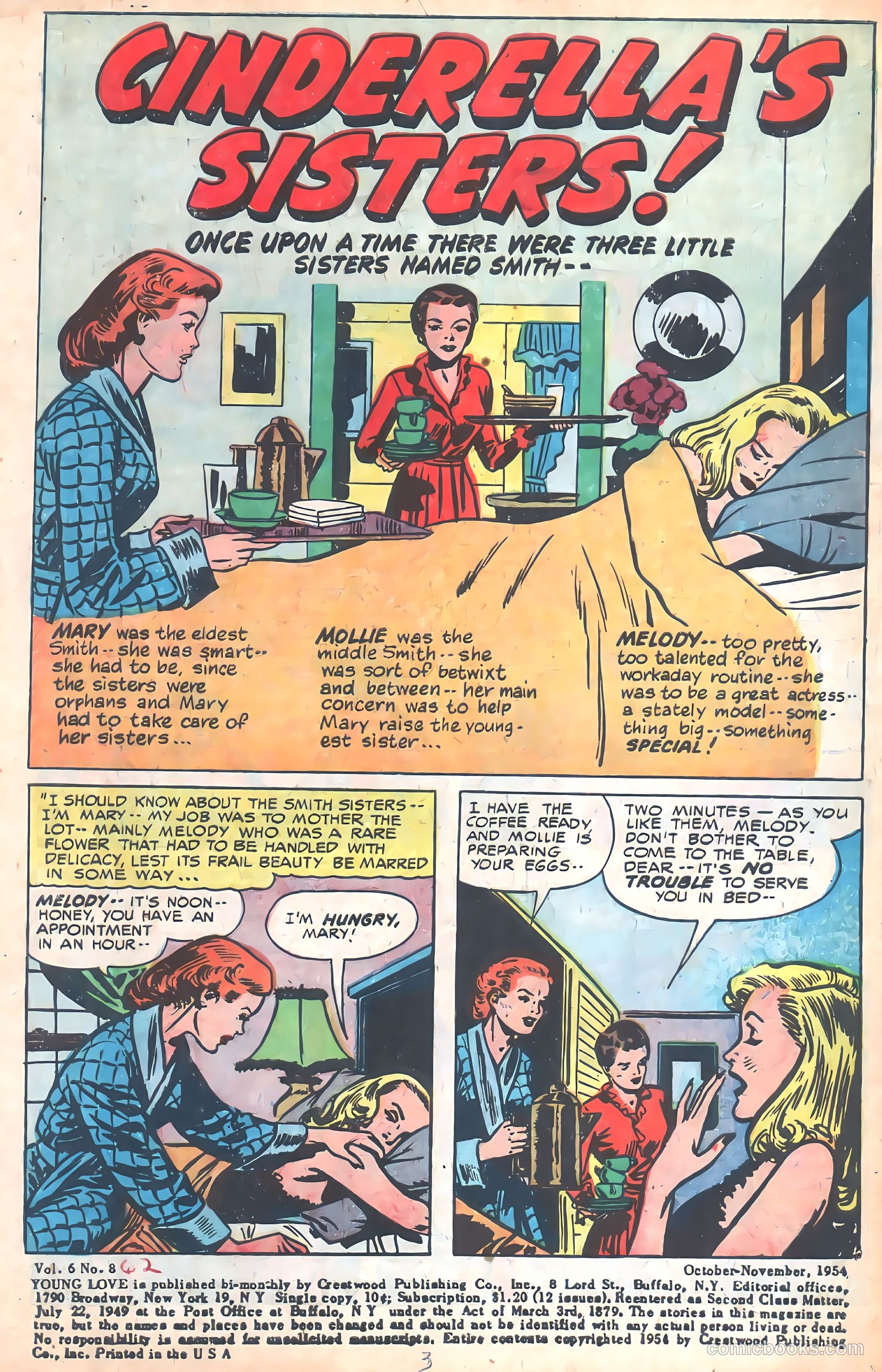 Young Love #62 (1954) — page 3 of 36