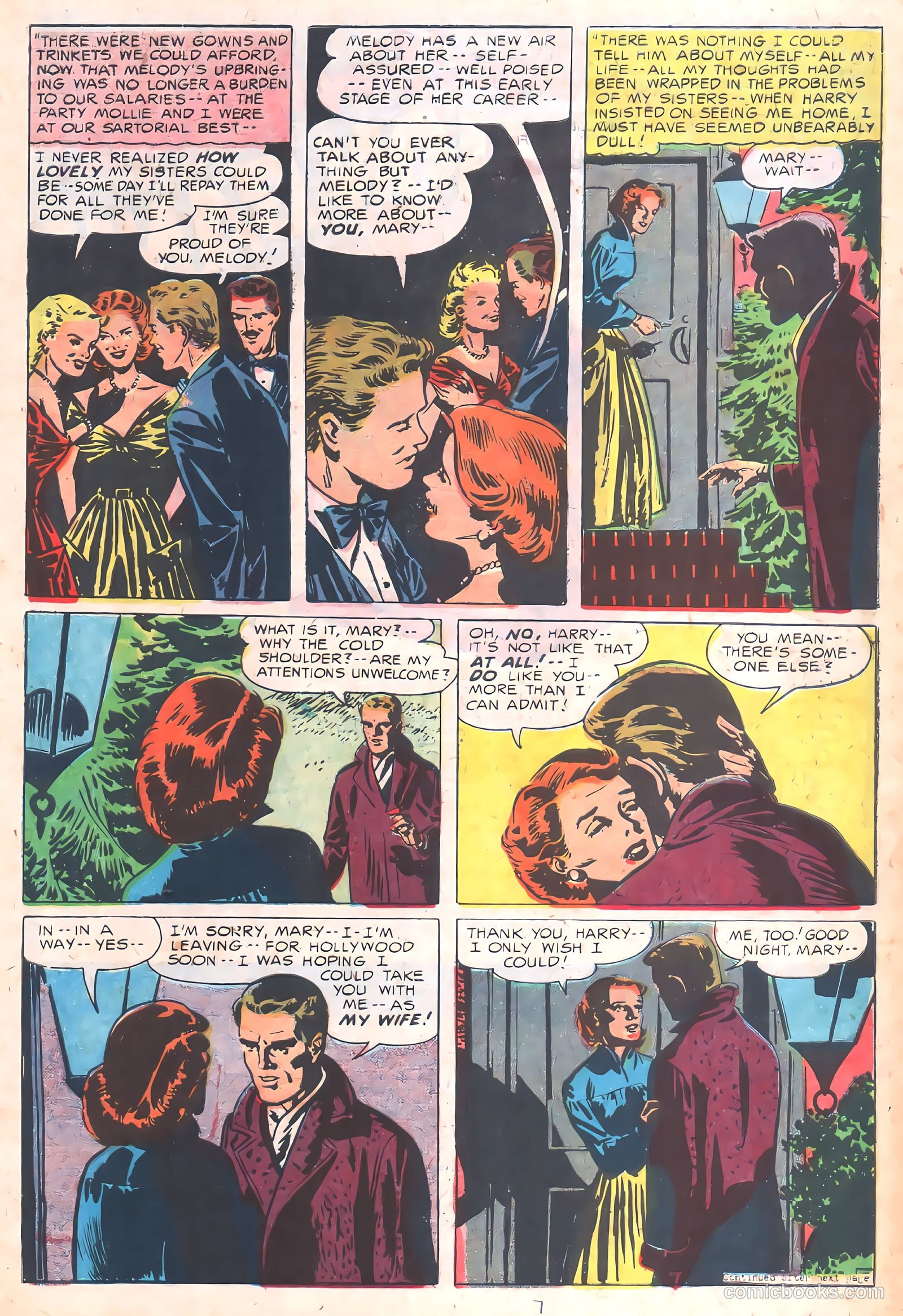 Young Love #62 (1954) — page 7 of 36