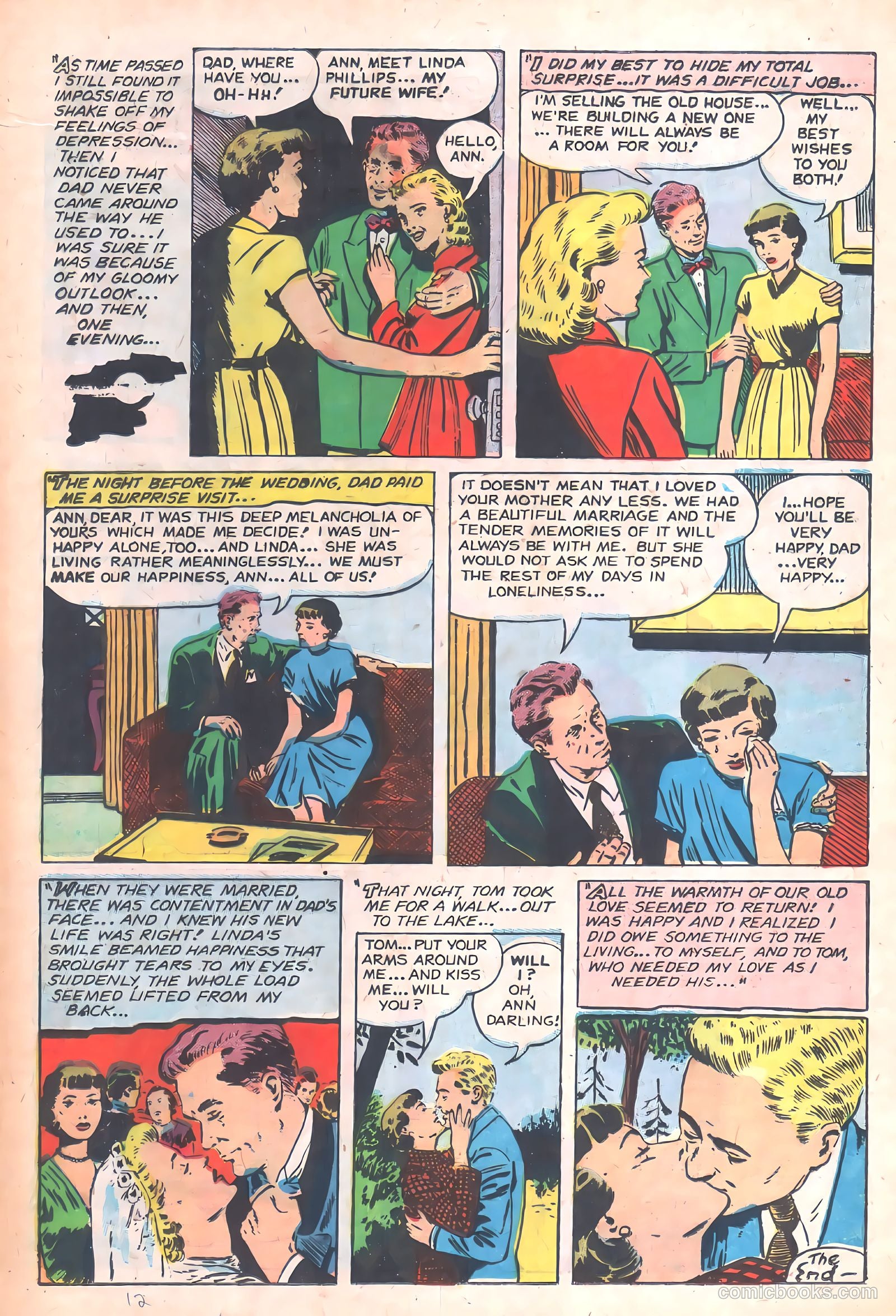Young Love #62 (1954) — page 12 of 36