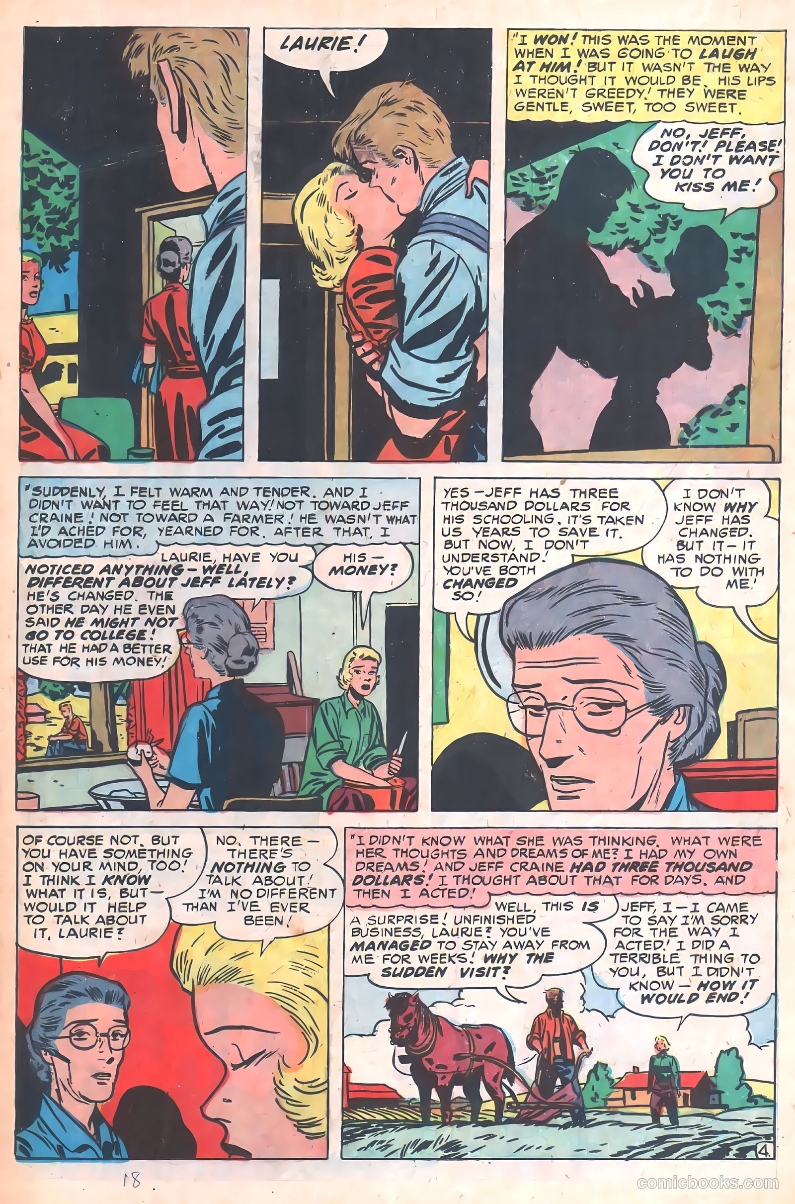 Young Love #62 (1954) — page 18 of 36