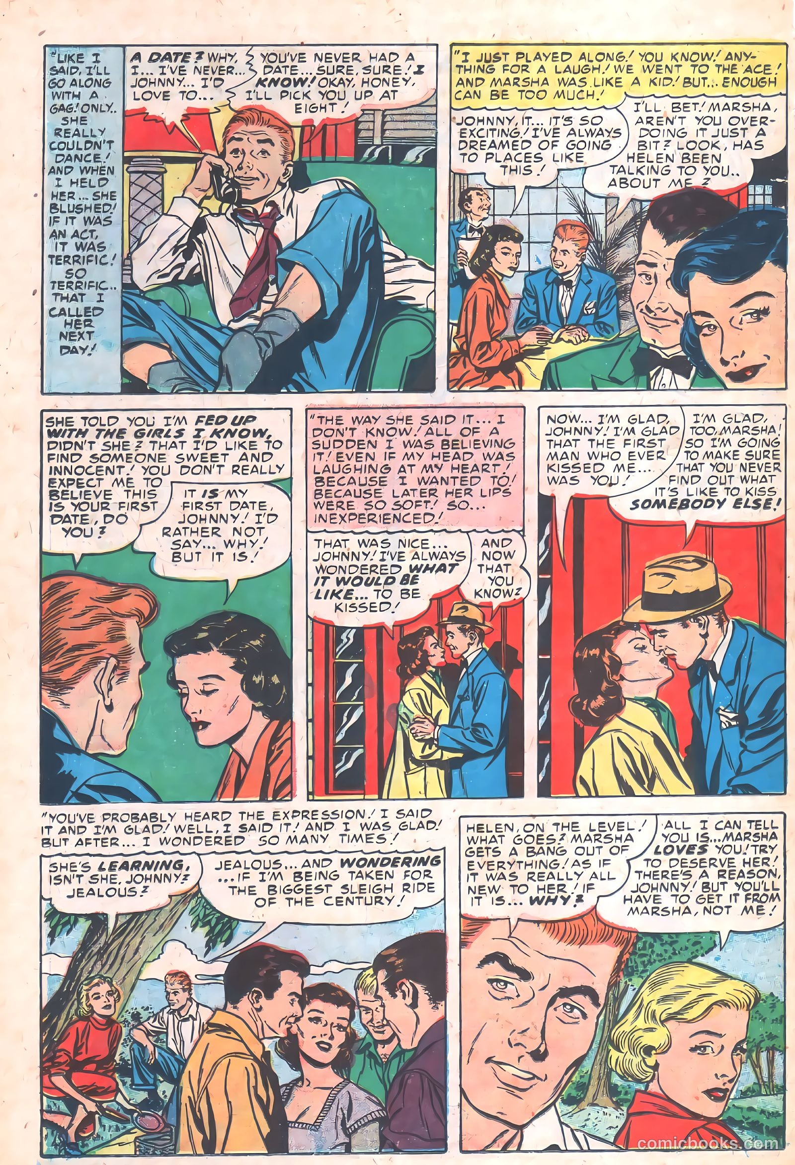 Young Love #62 (1954) — page 22 of 36