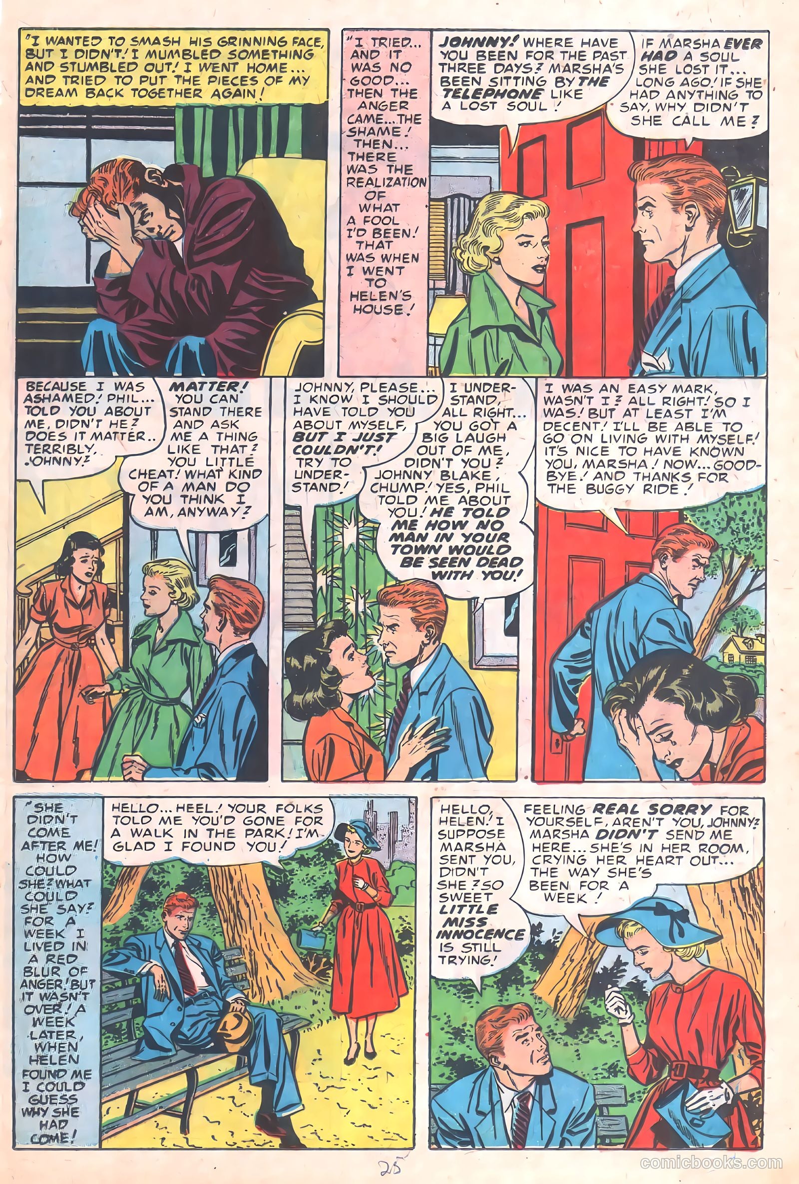 Young Love #62 (1954) — page 25 of 36