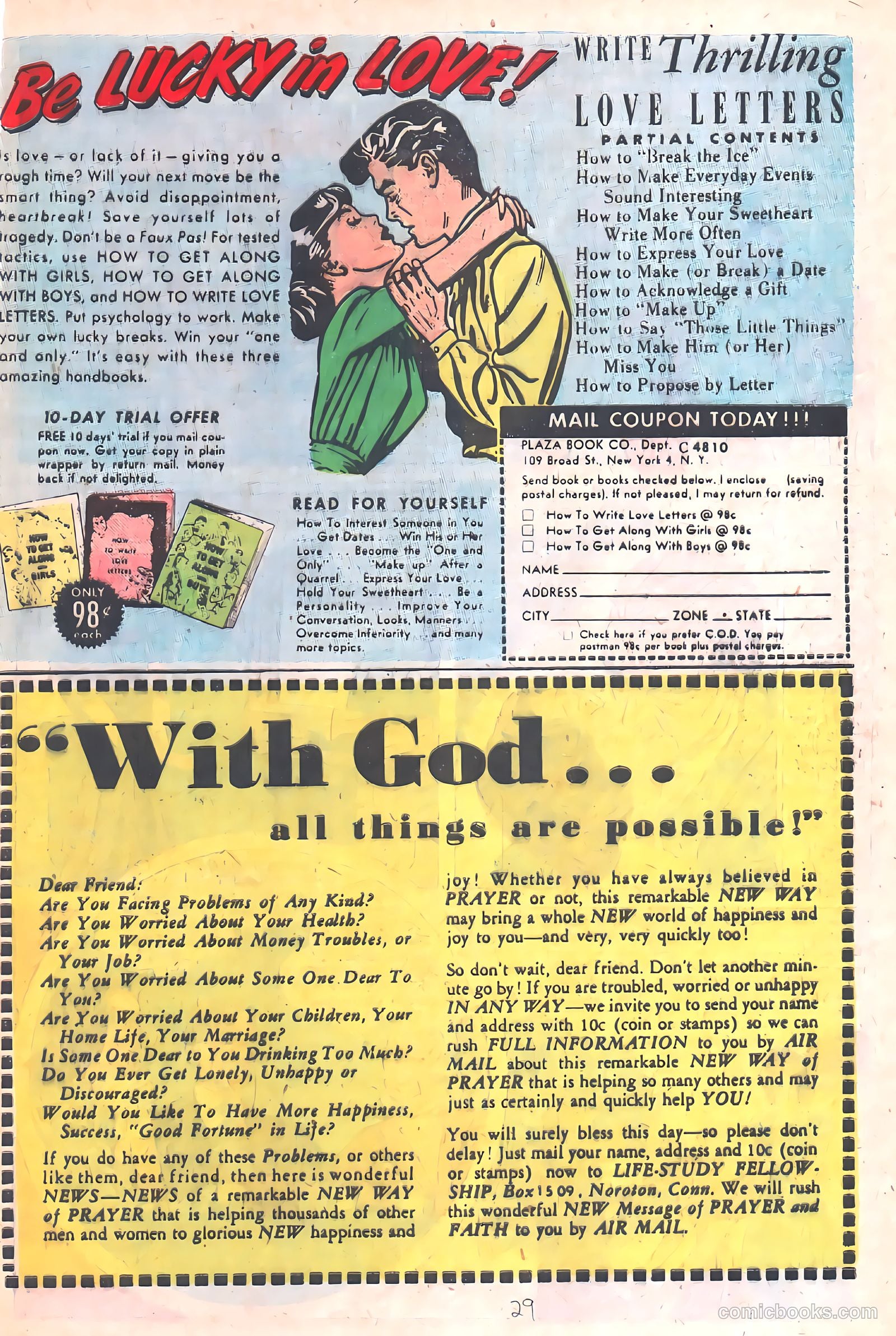 Young Love #62 (1954) — page 29 of 36