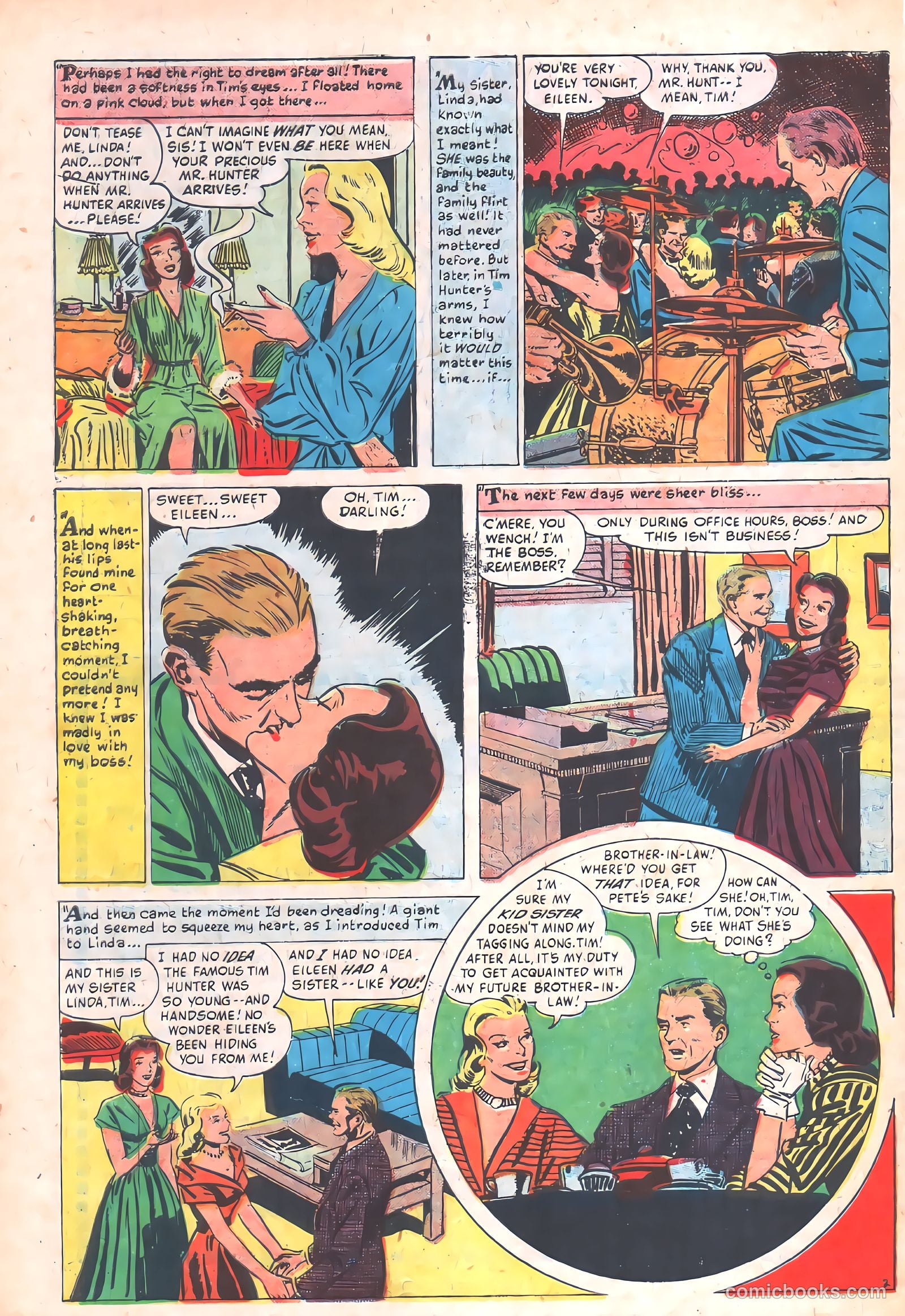 Young Love #62 (1954) — page 30 of 36
