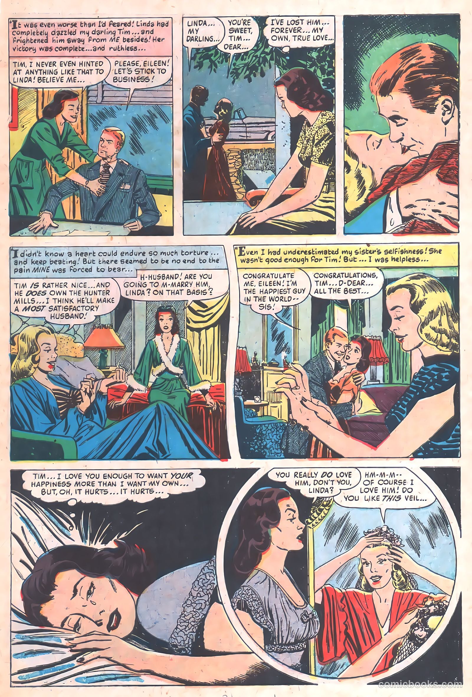 Young Love #62 (1954) — page 31 of 36