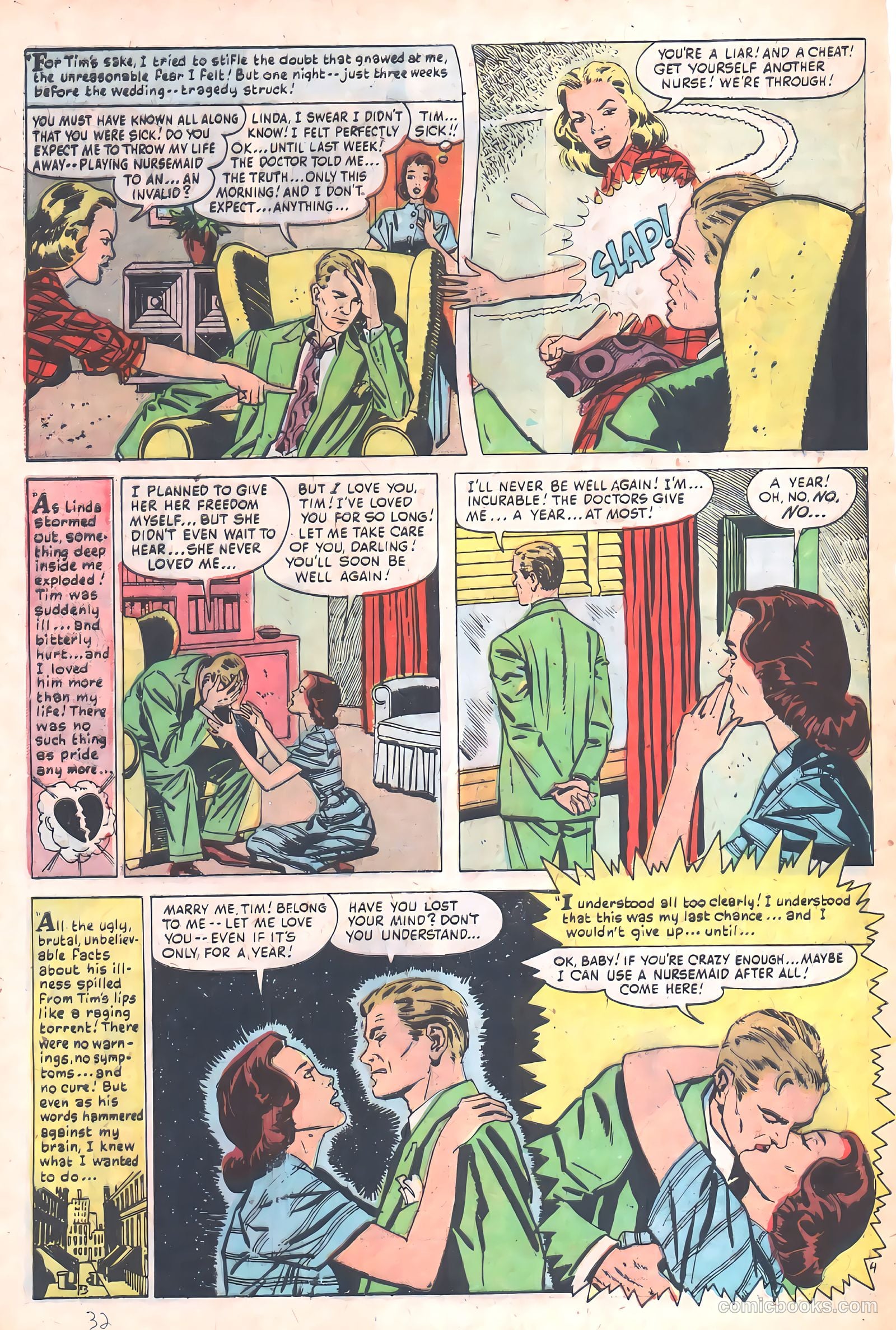 Young Love #62 (1954) — page 32 of 36