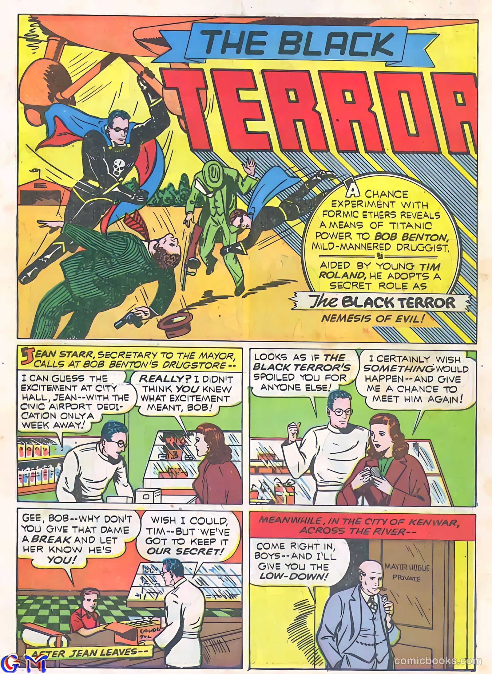 Exciting Comics #16 (1941) — page 3 of 68