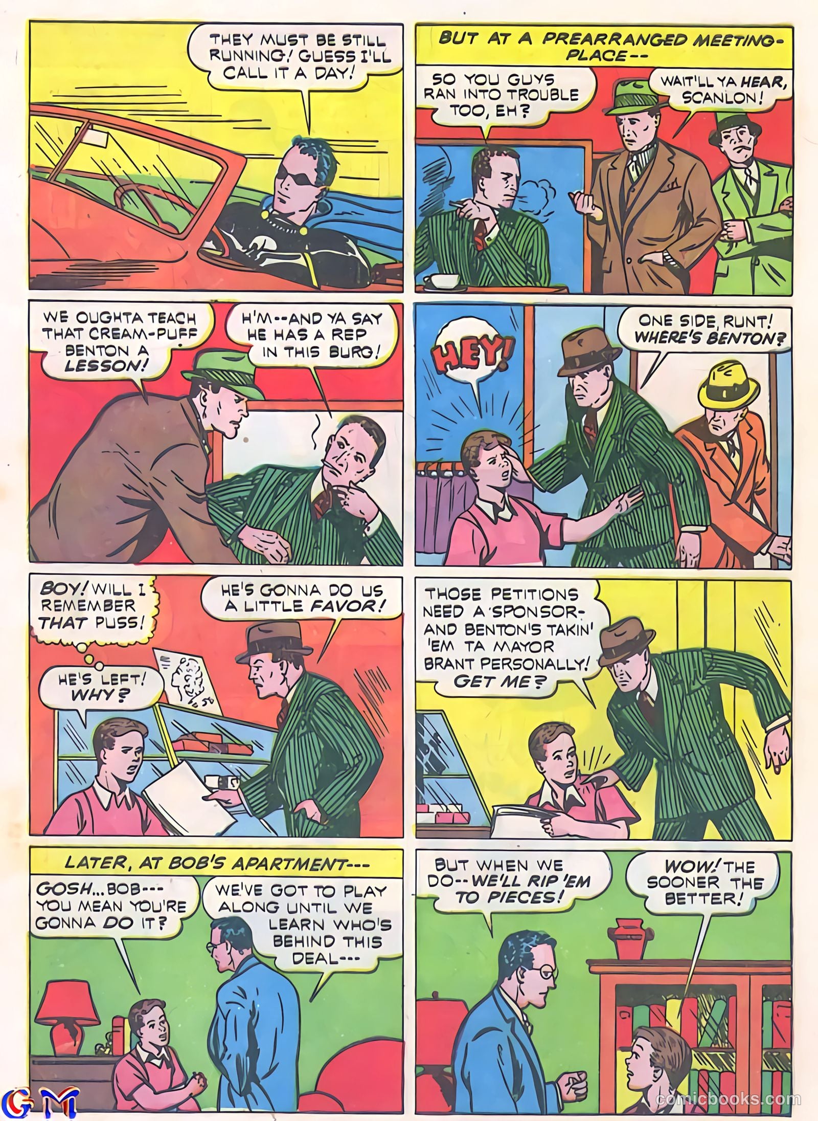 Exciting Comics #16 (1941) — page 6 of 68