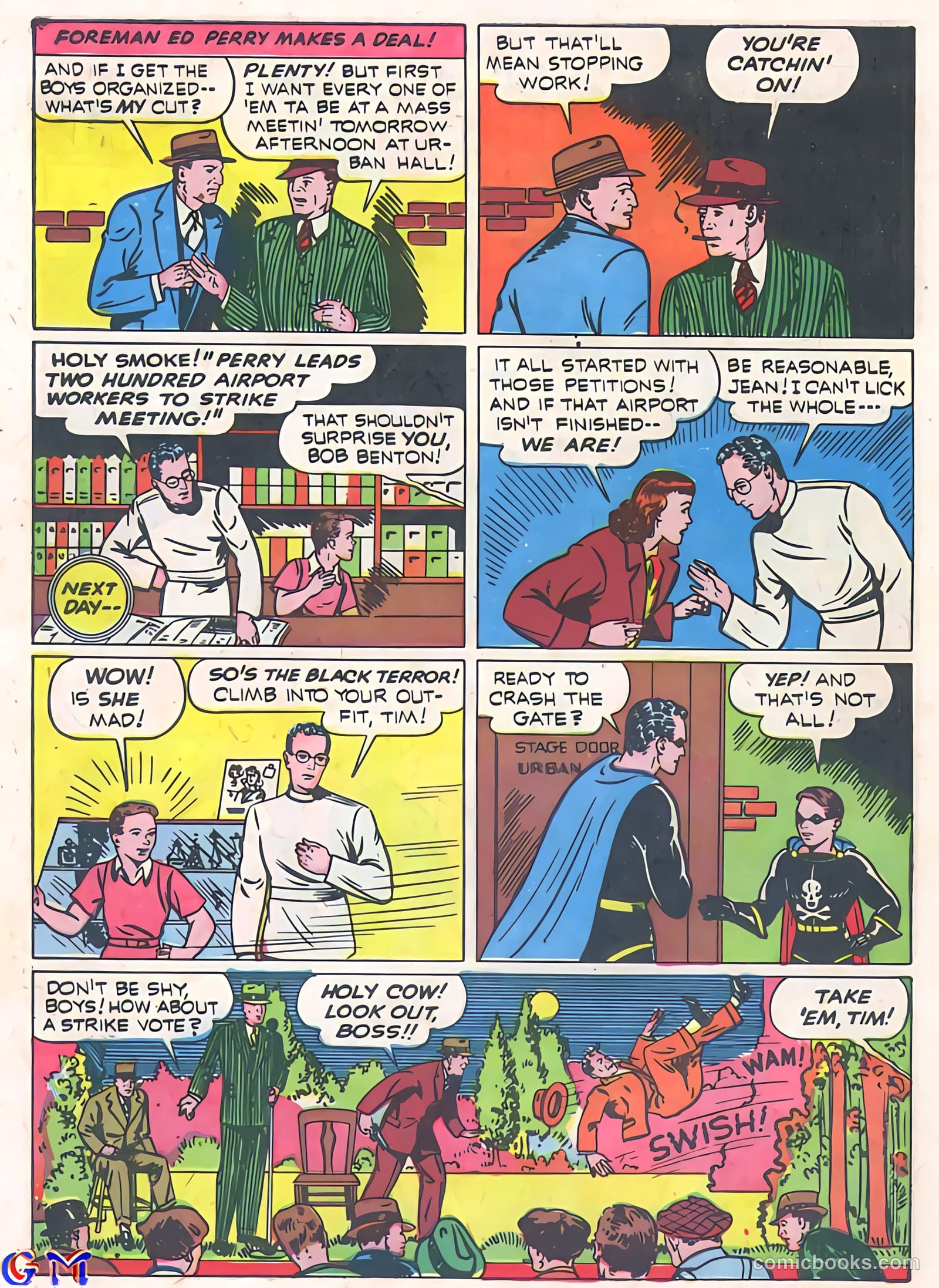 Exciting Comics #16 (1941) — page 8 of 68