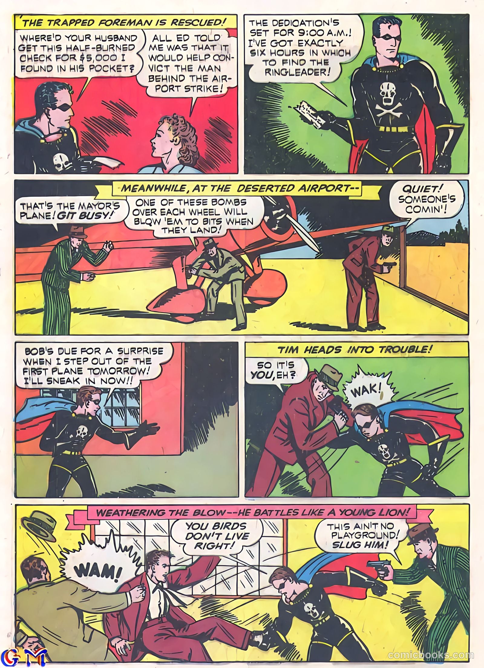 Exciting Comics #16 (1941) — page 12 of 68