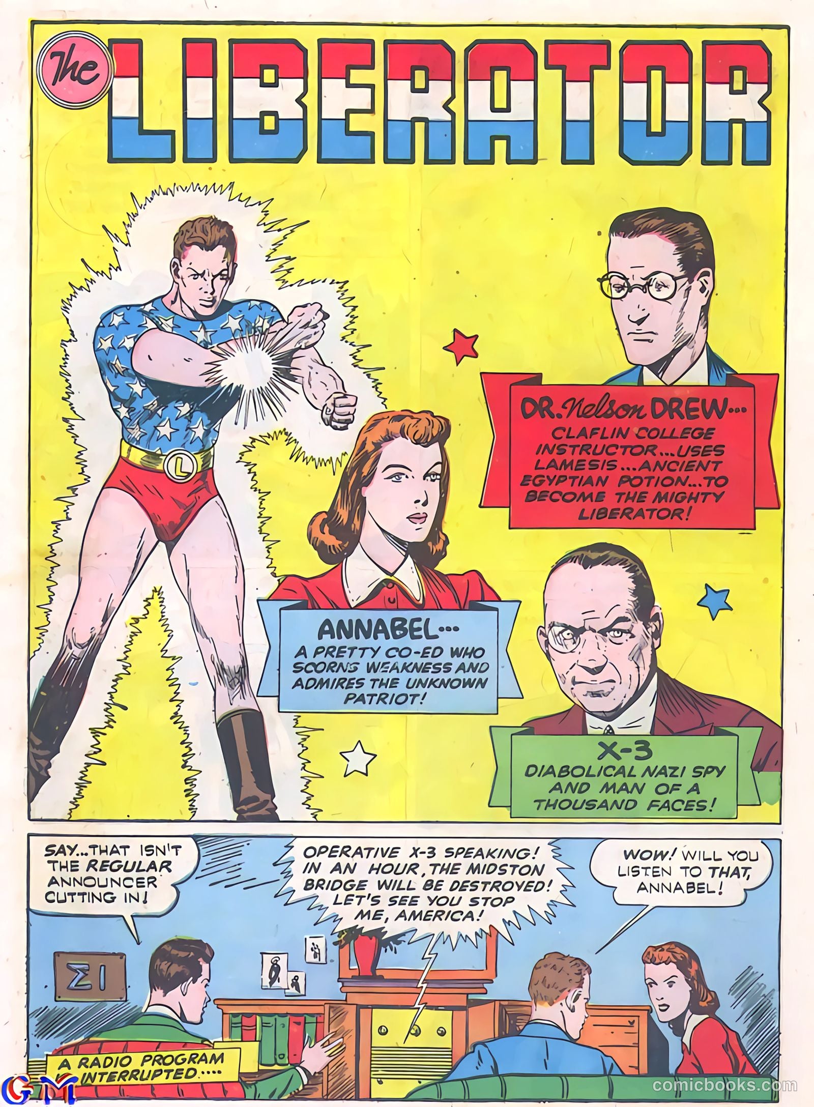 Exciting Comics #16 (1941) — page 16 of 68