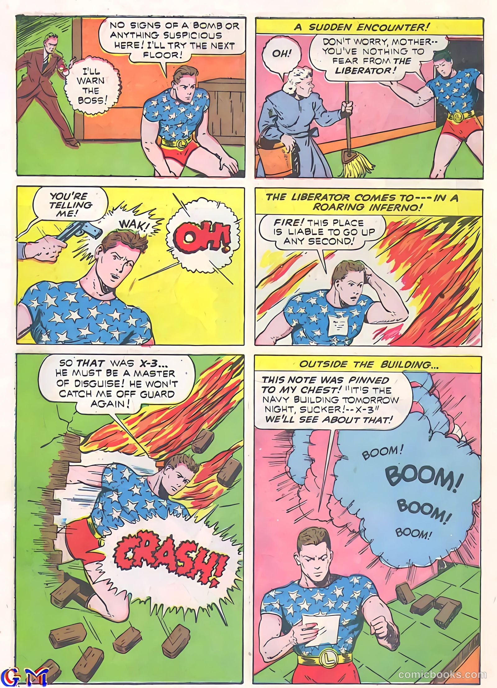 Exciting Comics #16 (1941) — page 18 of 68