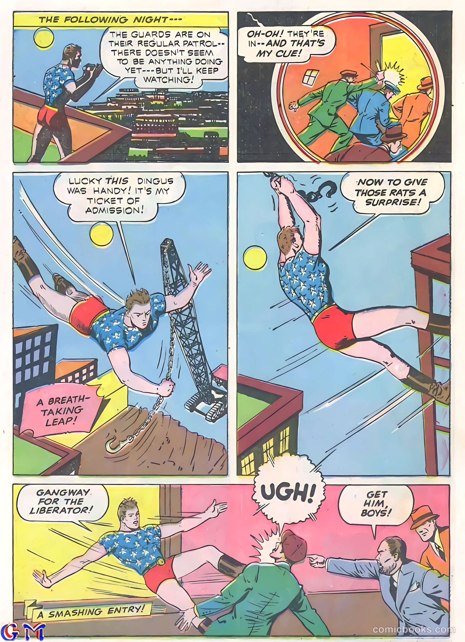 Exciting Comics #16 (1941) — page 19 of 68