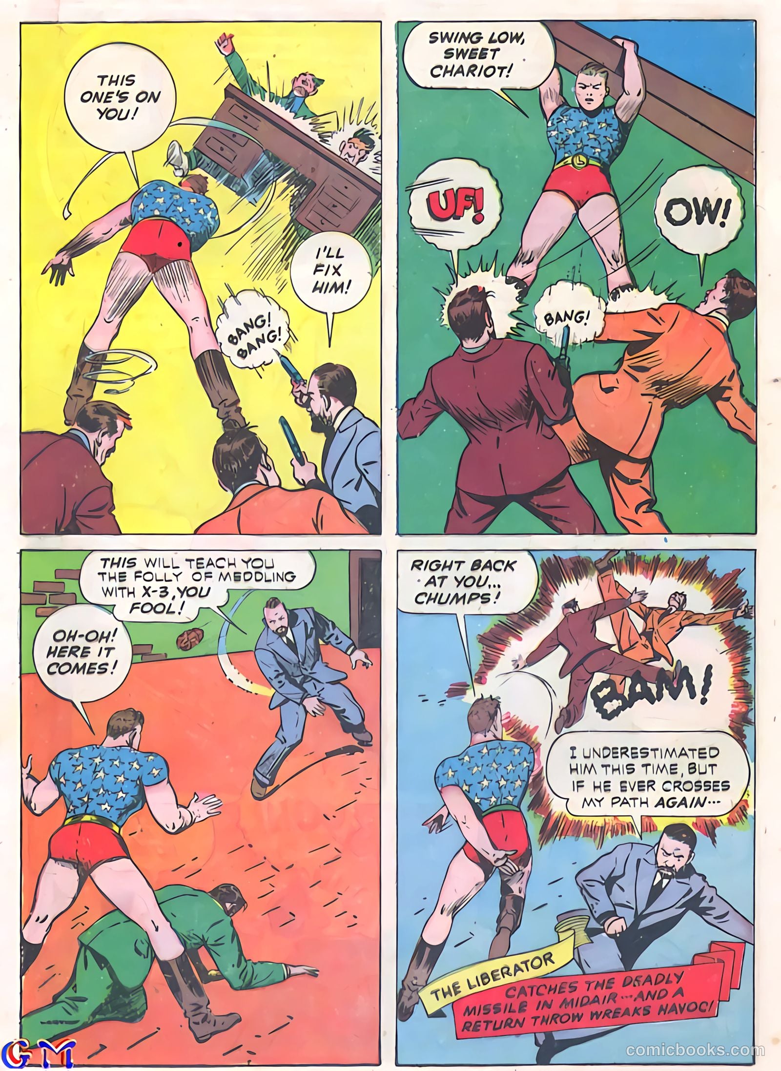 Exciting Comics #16 (1941) — page 20 of 68