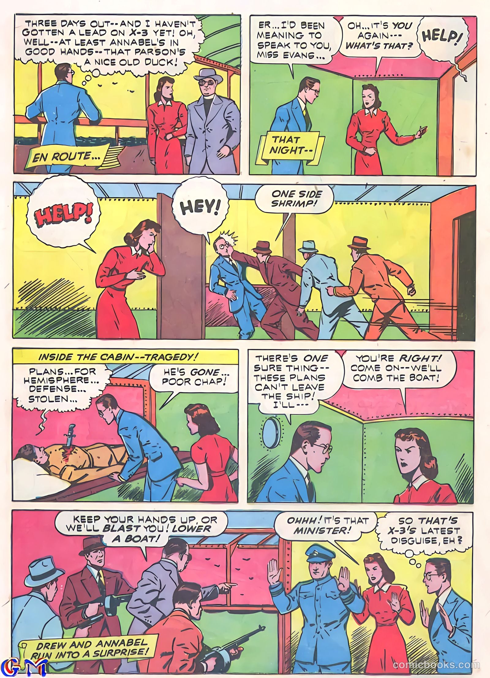 Exciting Comics #16 (1941) — page 22 of 68