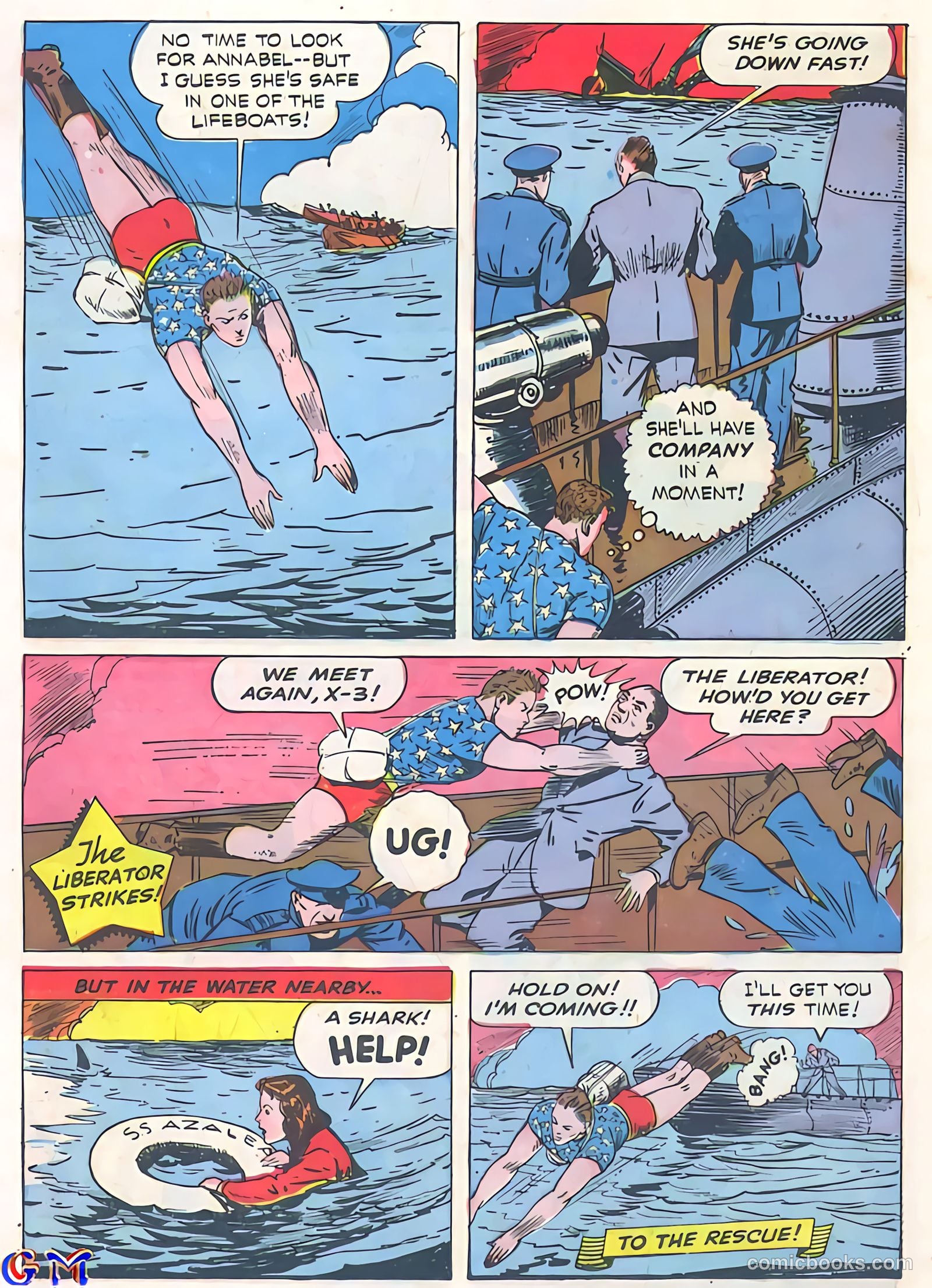 Exciting Comics #16 (1941) — page 24 of 68