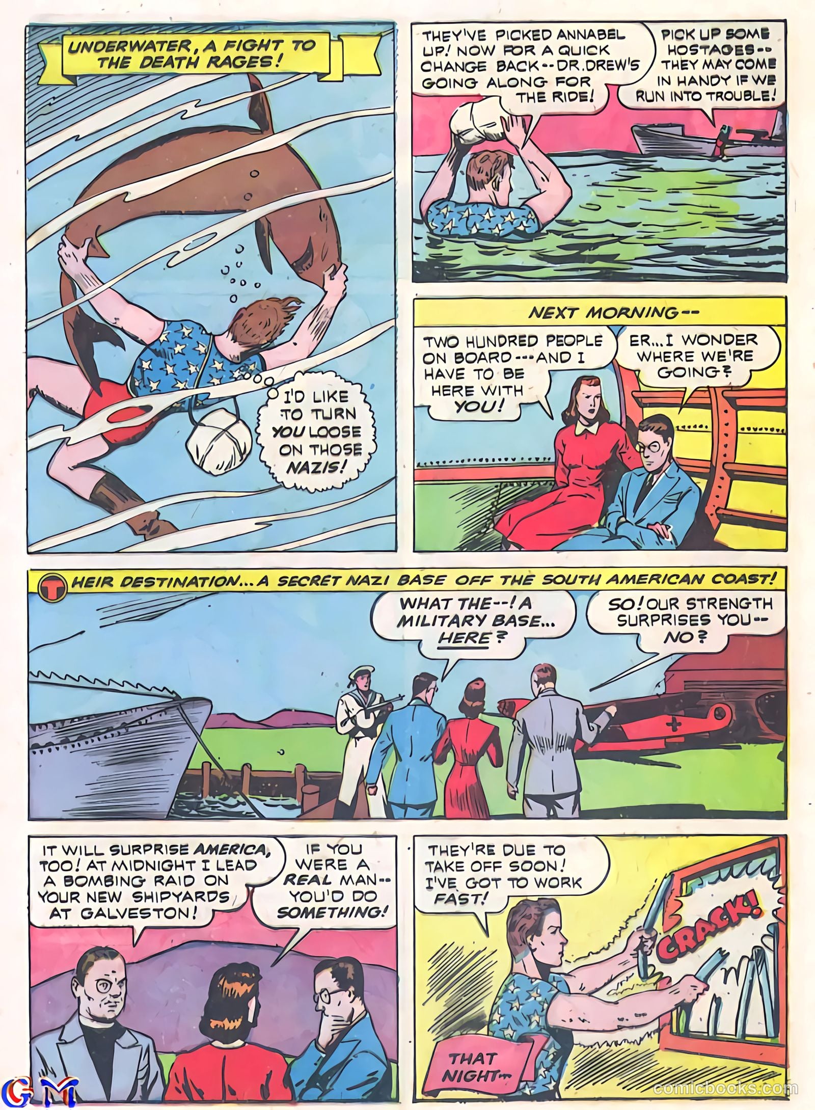 Exciting Comics #16 (1941) — page 25 of 68