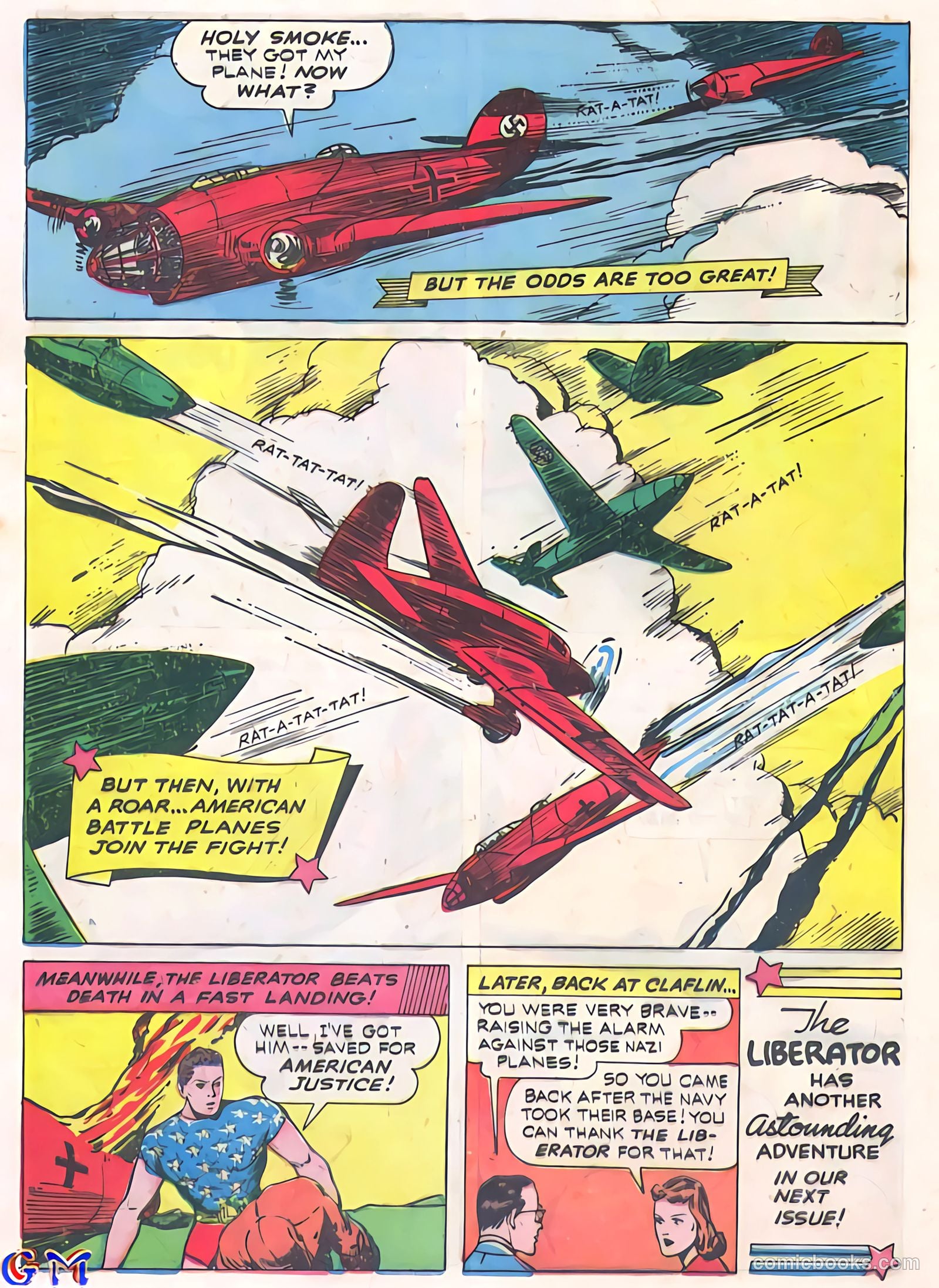 Exciting Comics #16 (1941) — page 28 of 68