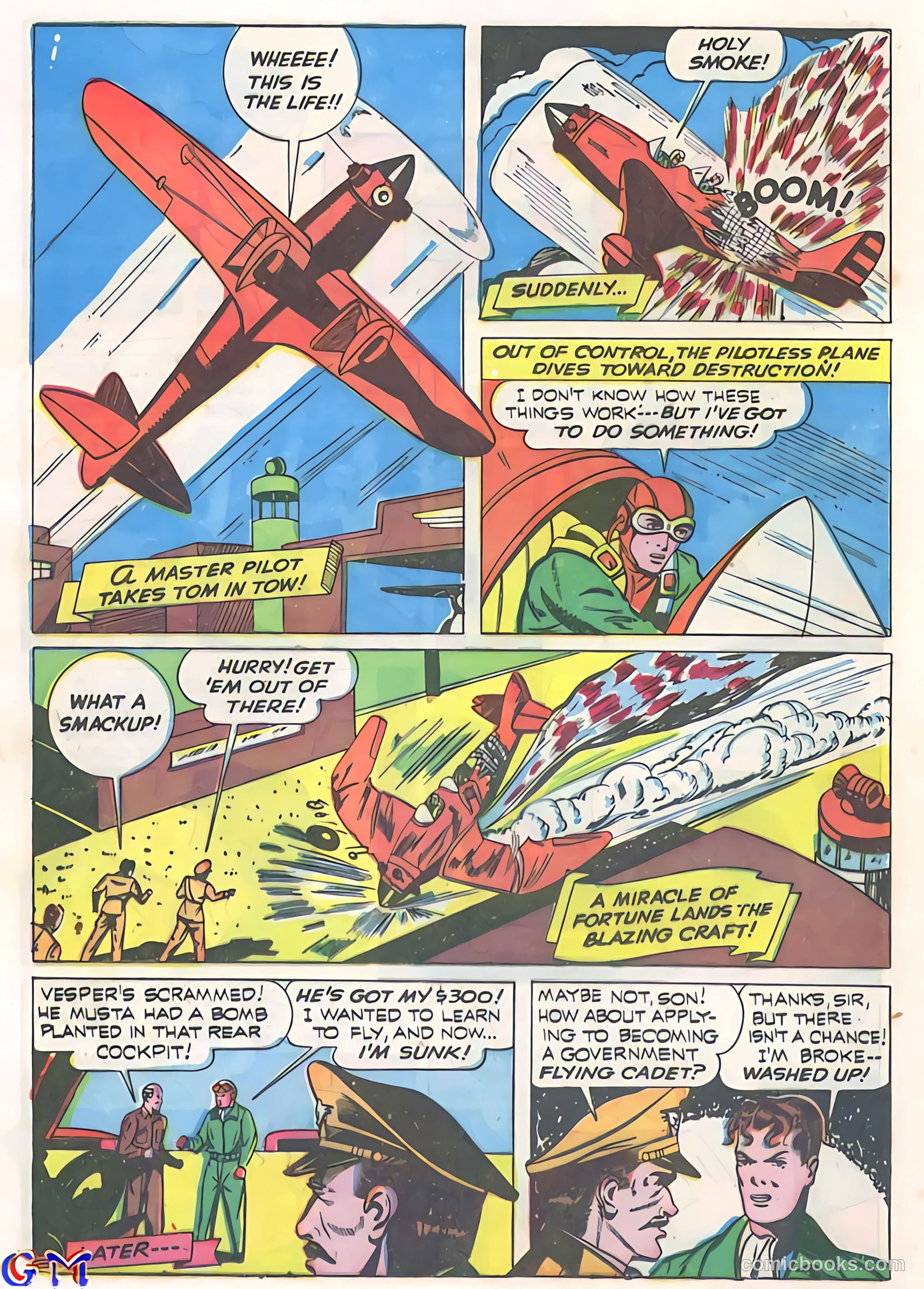 Exciting Comics #16 (1941) — page 30 of 68