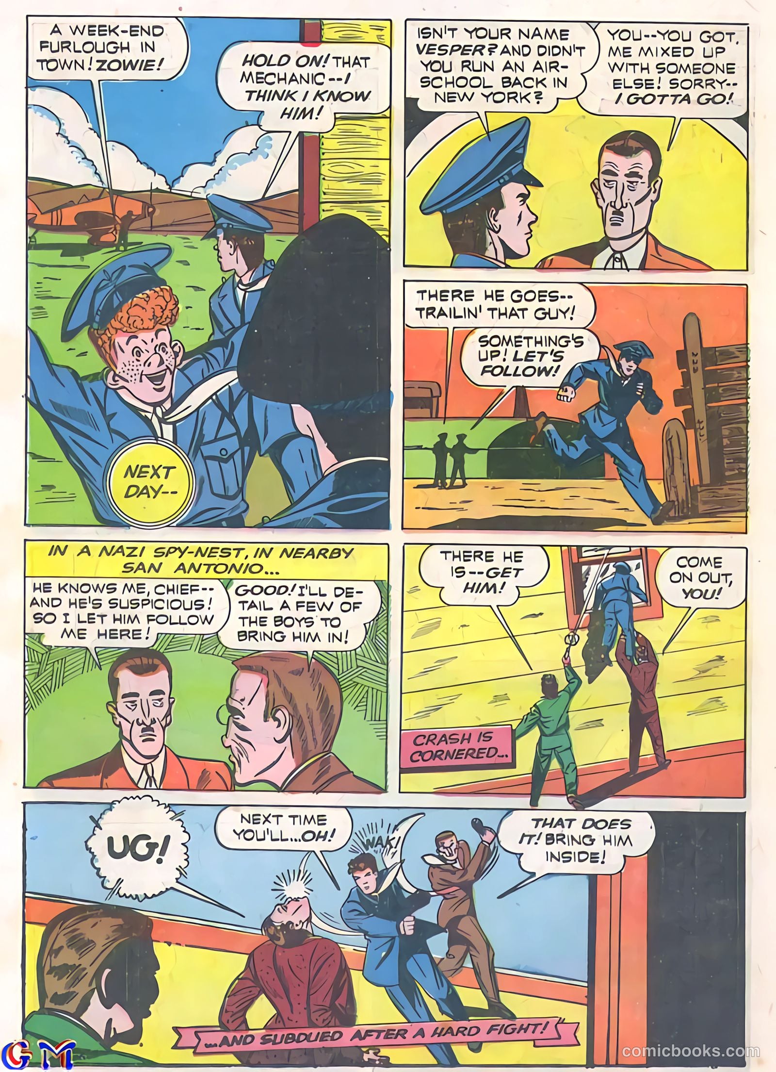 Exciting Comics #16 (1941) — page 34 of 68