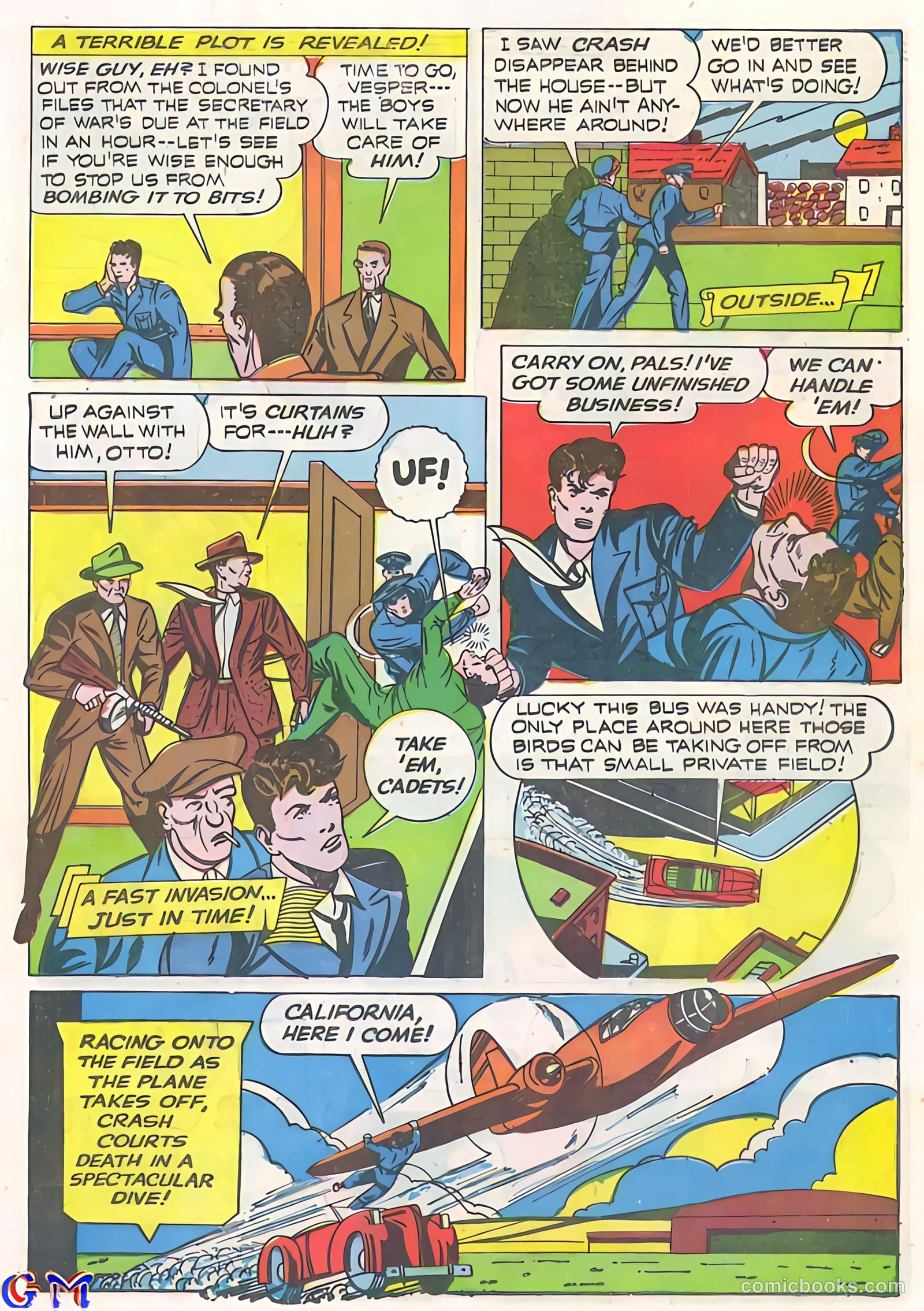 Exciting Comics #16 (1941) — page 35 of 68