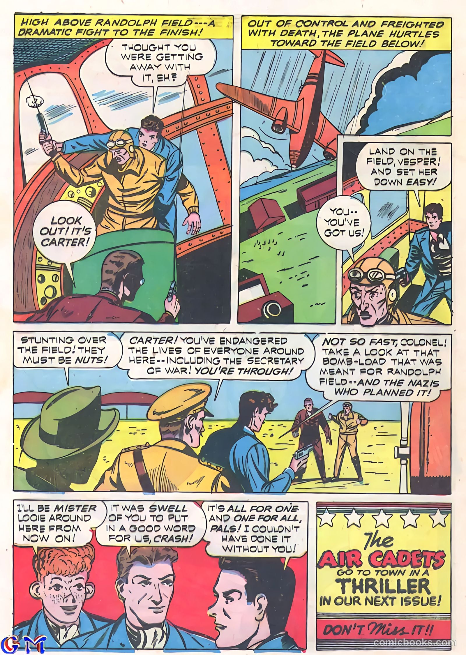 Exciting Comics #16 (1941) — page 36 of 68