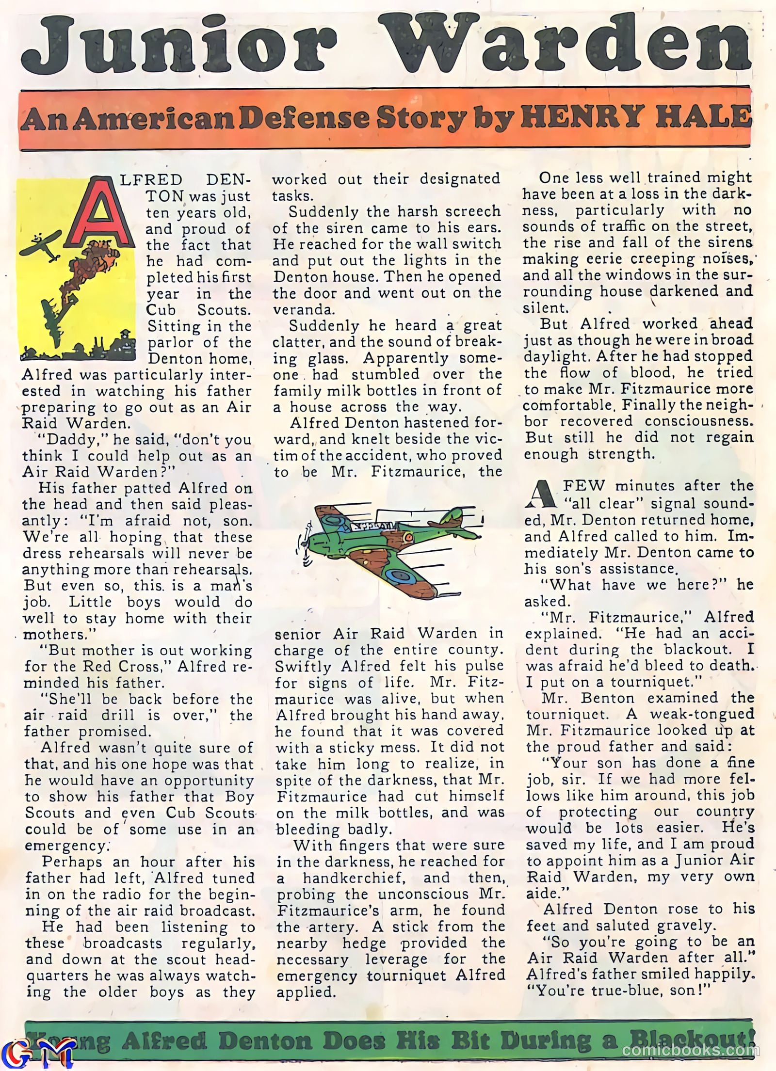 Exciting Comics #16 (1941) — page 37 of 68
