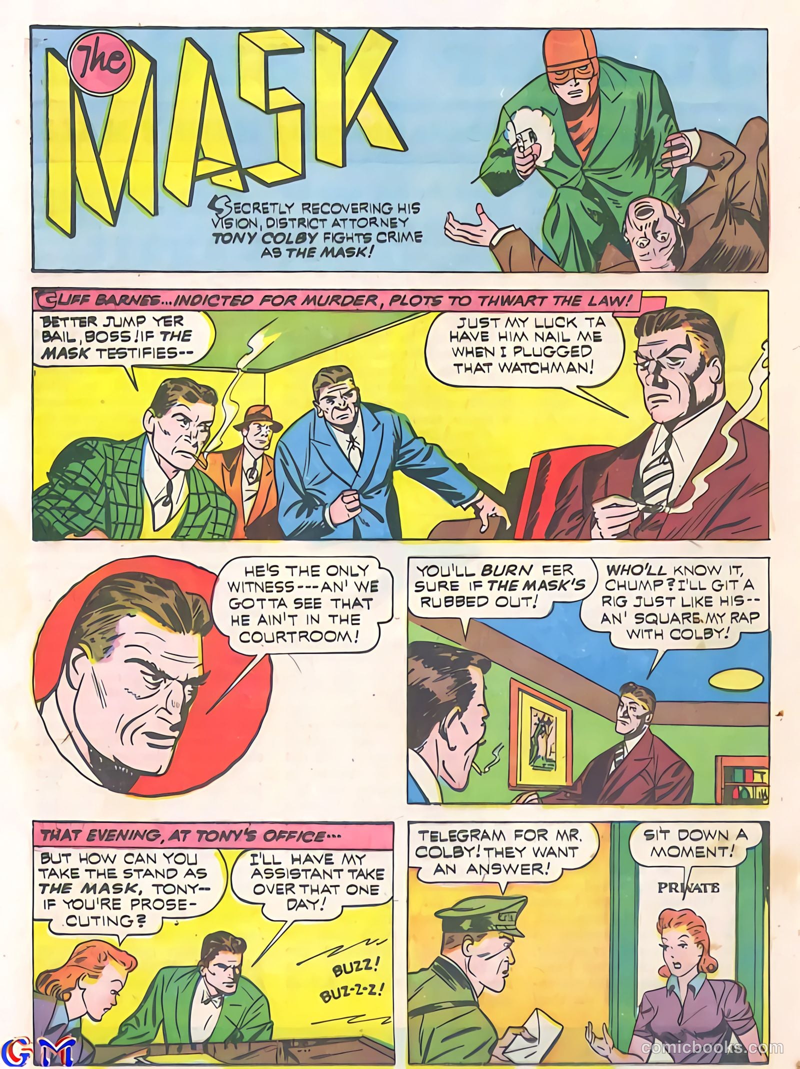 Exciting Comics #16 (1941) — page 38 of 68