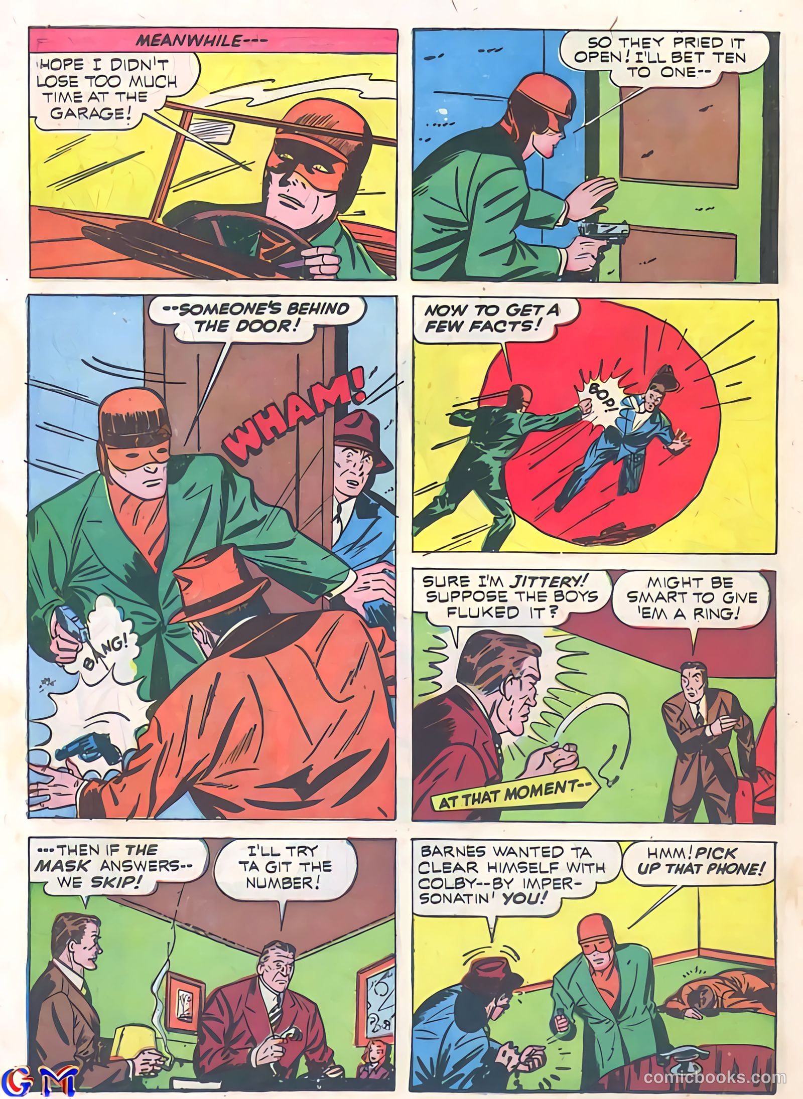 Exciting Comics #16 (1941) — page 40 of 68
