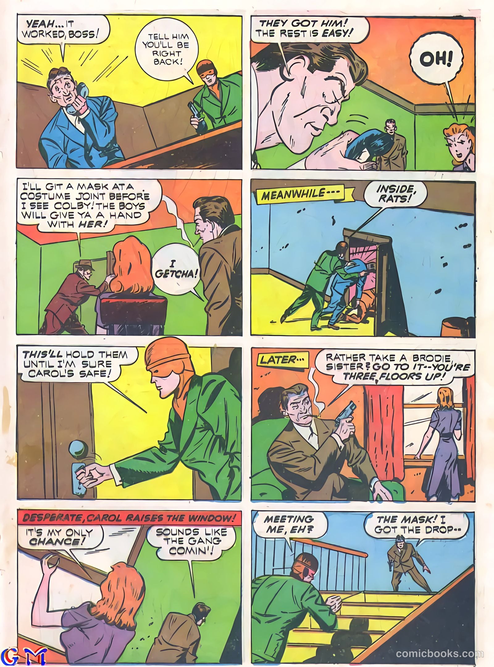 Exciting Comics #16 (1941) — page 41 of 68