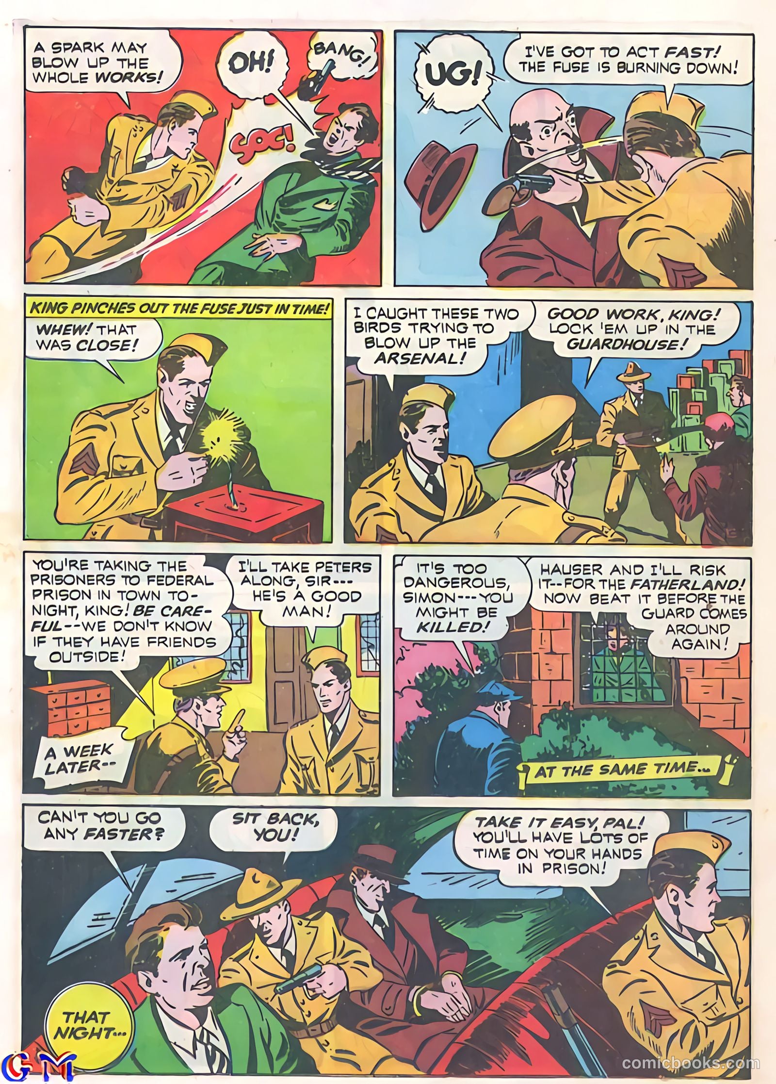 Exciting Comics #16 (1941) — page 46 of 68