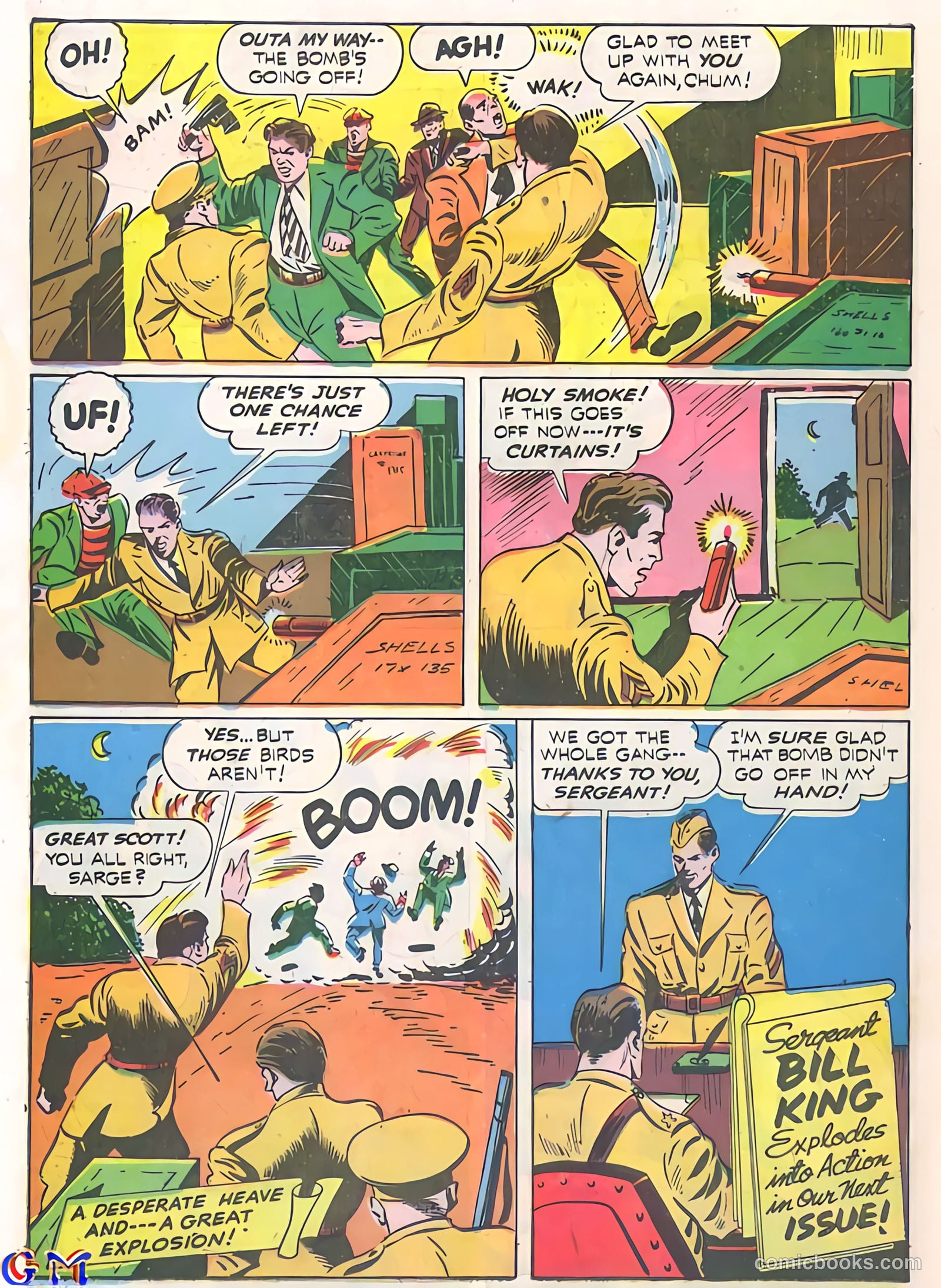Exciting Comics #16 (1941) — page 50 of 68
