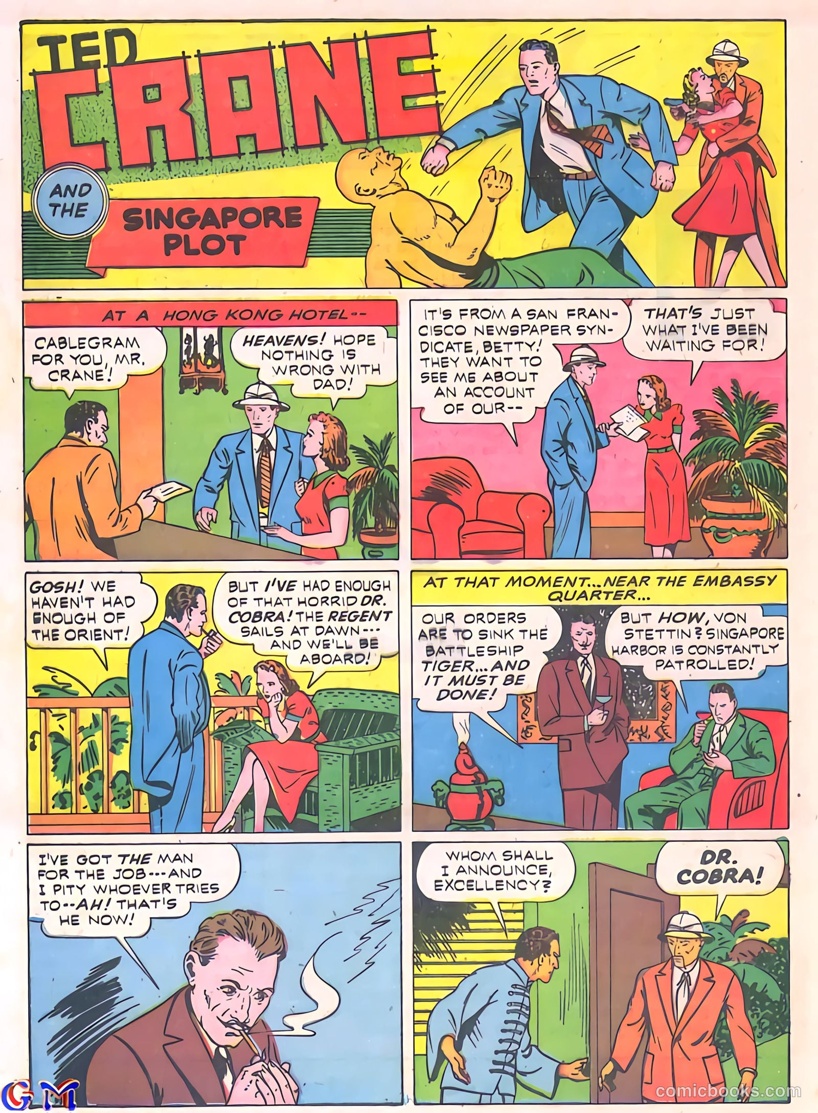 Exciting Comics #16 (1941) — page 52 of 68
