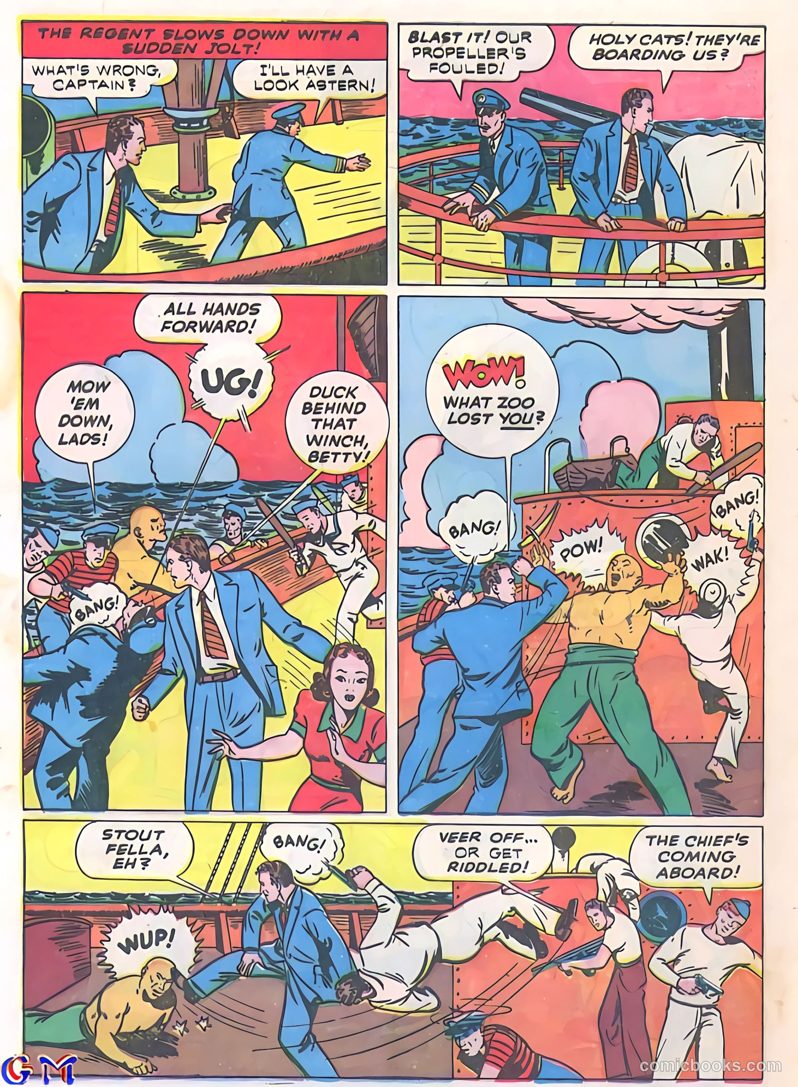 Exciting Comics #16 (1941) — page 54 of 68