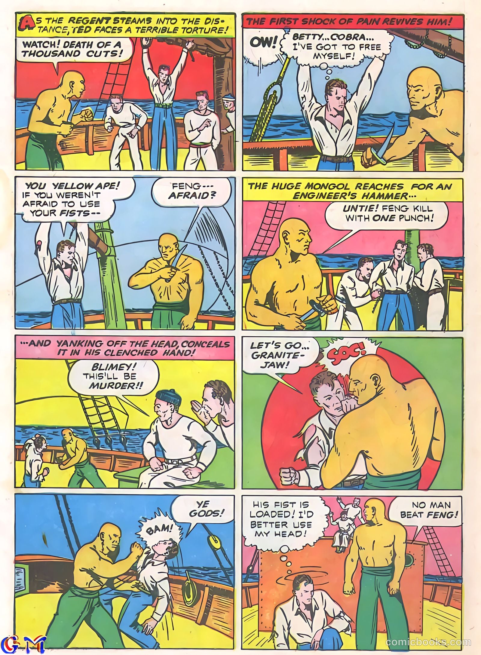 Exciting Comics #16 (1941) — page 56 of 68