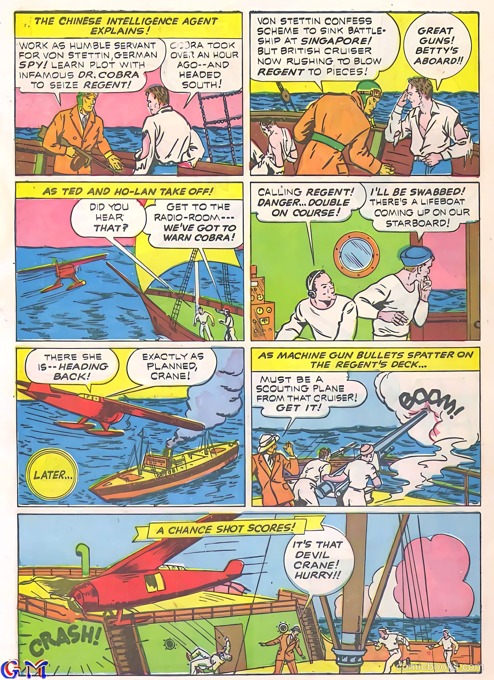 Exciting Comics #16 (1941) — page 58 of 68
