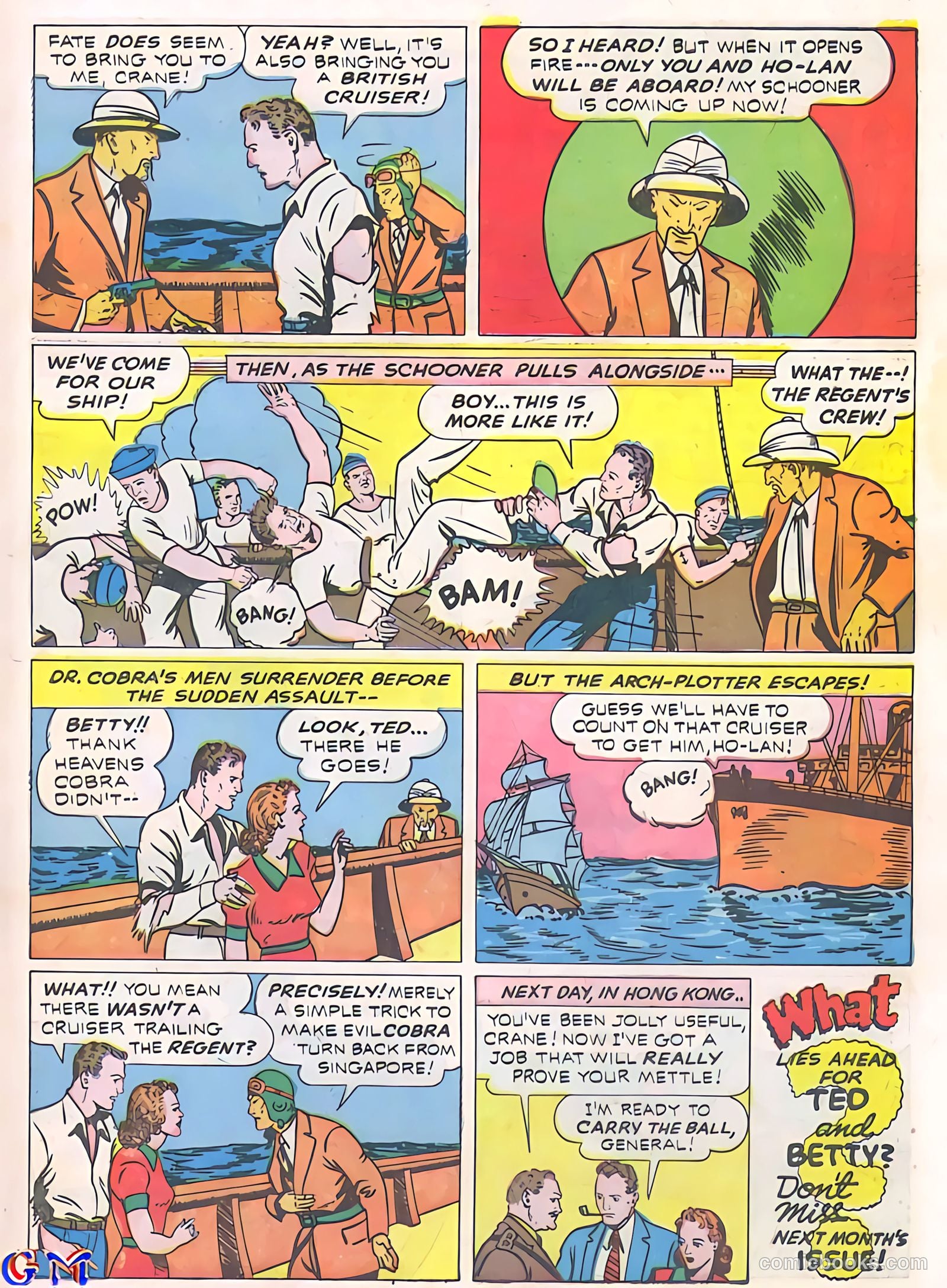 Exciting Comics #16 (1941) — page 59 of 68