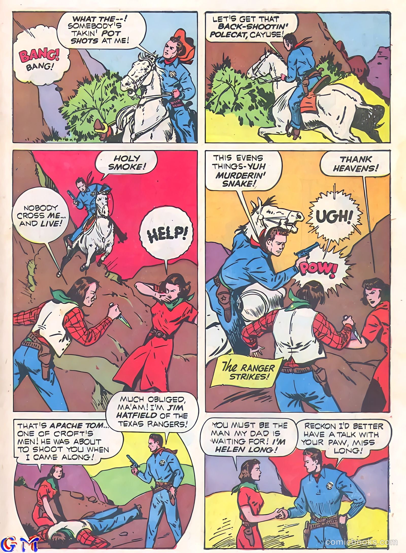 Exciting Comics #16 (1941) — page 61 of 68
