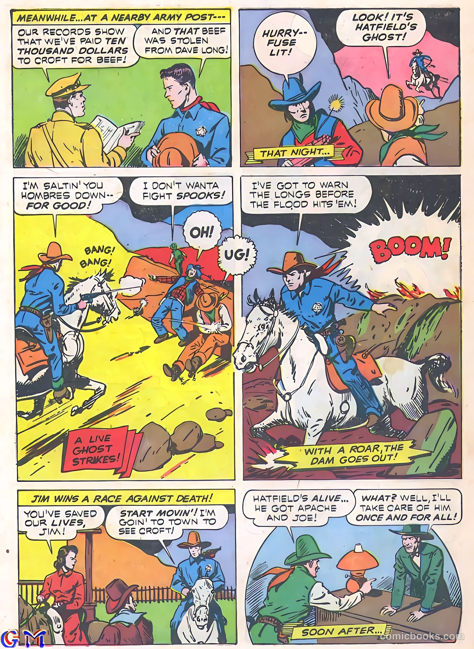 Exciting Comics #16 (1941) — page 64 of 68