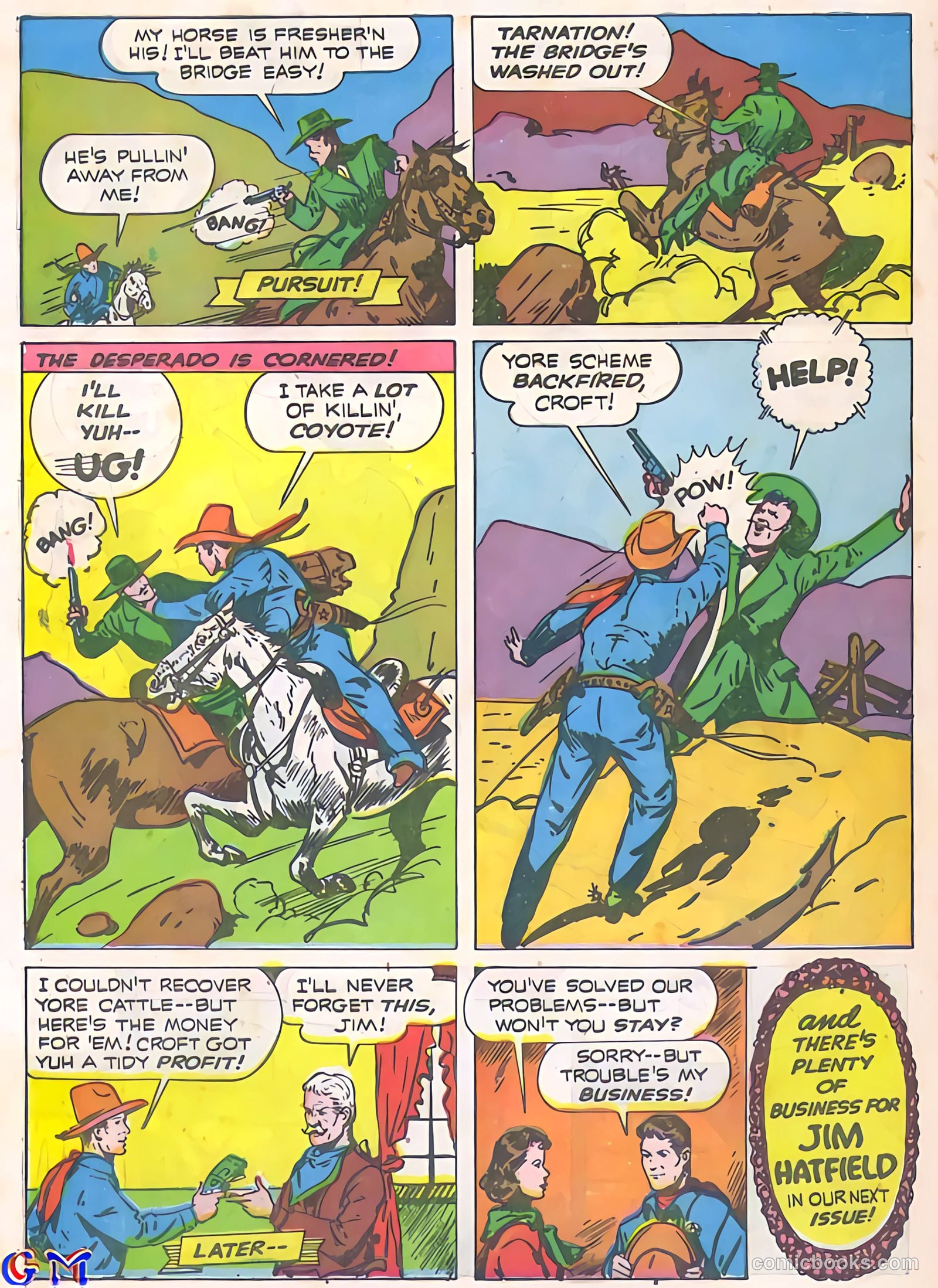 Exciting Comics #16 (1941) — page 66 of 68
